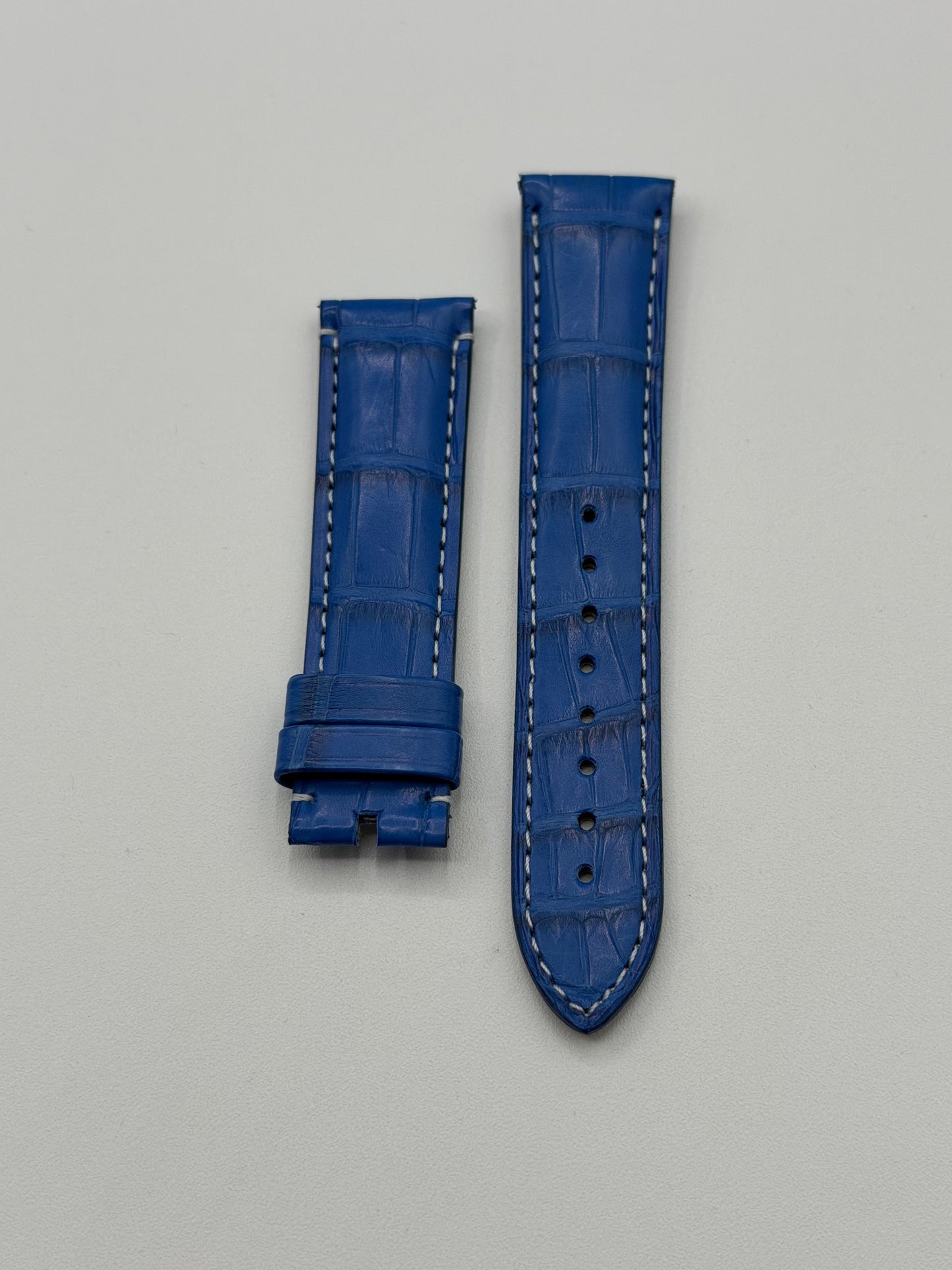 Vacheron Constantin Fiftysix cinturino alligatore light blue strap 20/18mm