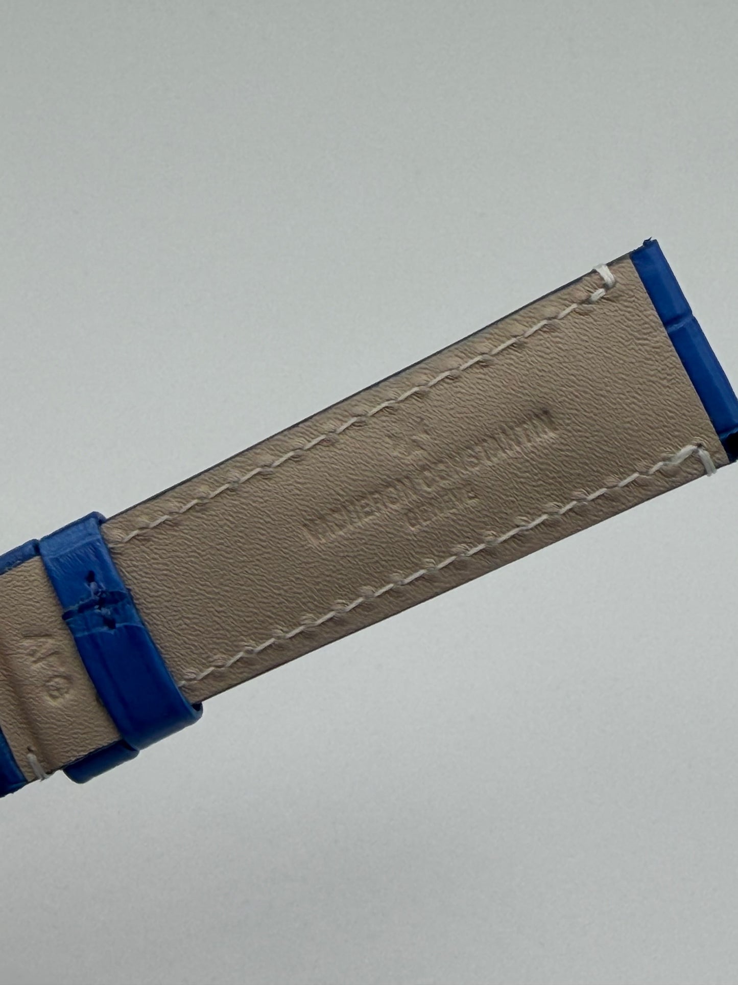 Vacheron Constantin Fiftysix cinturino alligatore light blue strap 20/18mm
