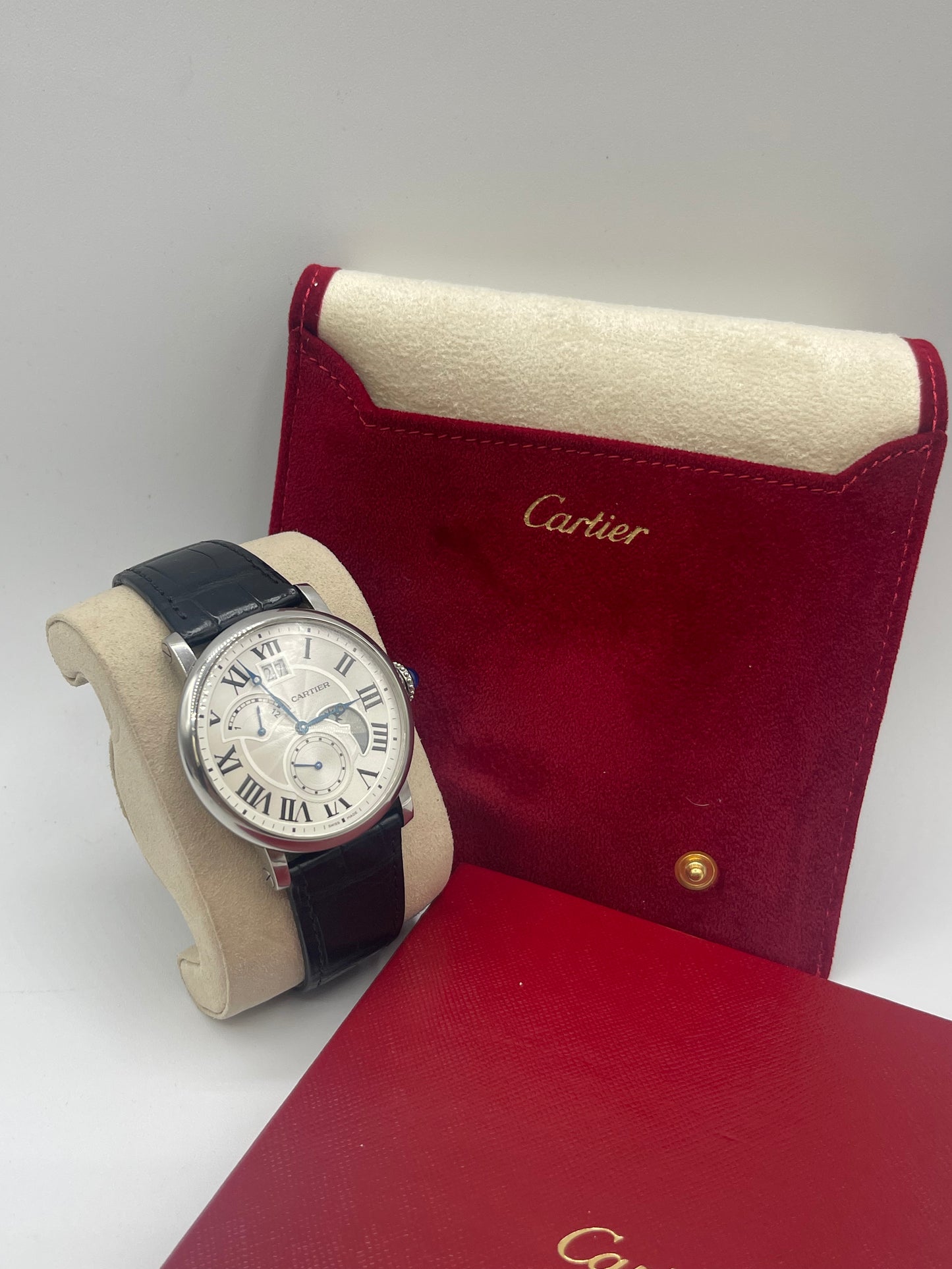 Cartier Rotonde de Cartier 42mm steel ref W1556368 calibro 1904FU-MC anno 2015