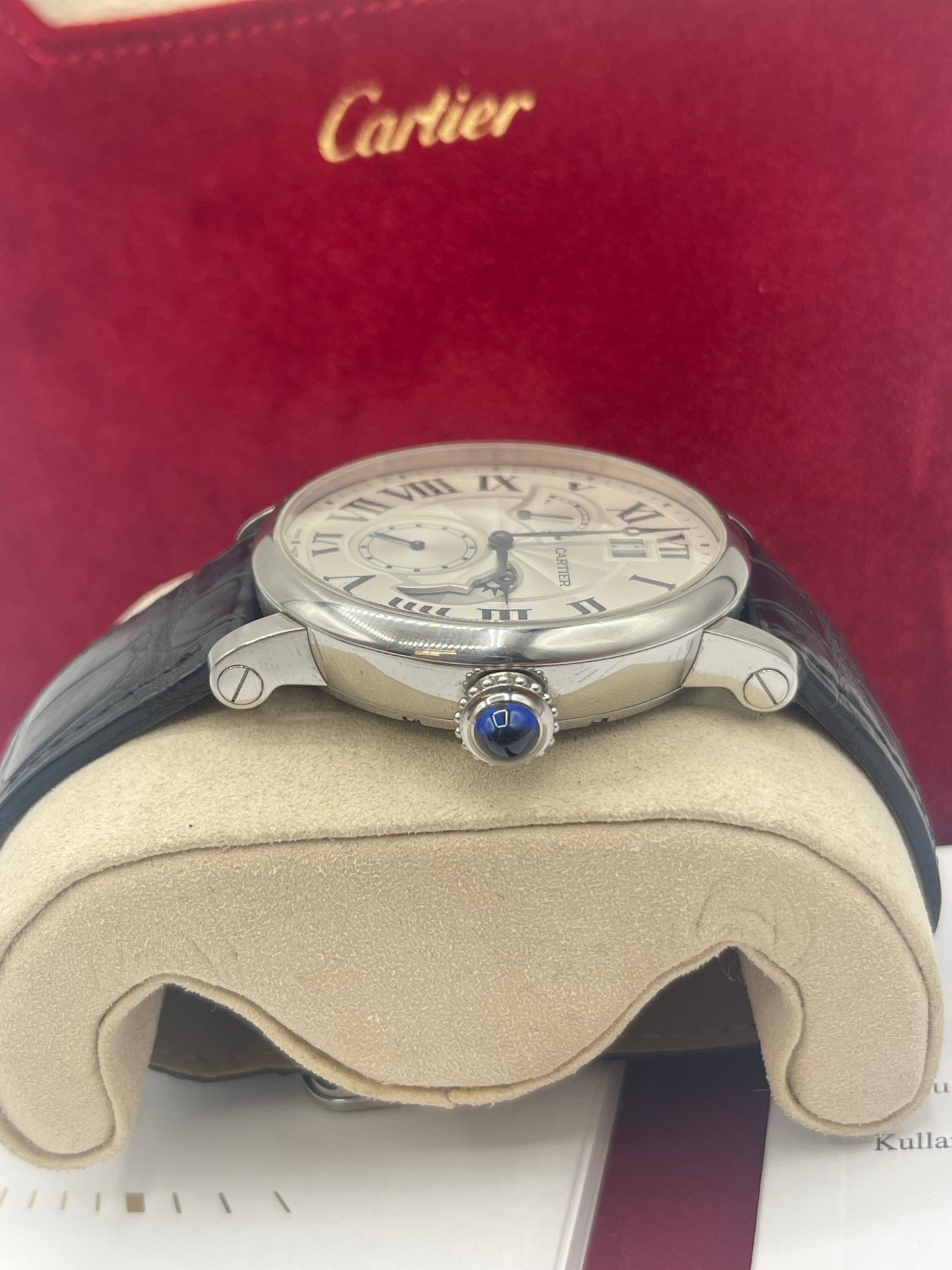 Cartier Rotonde de Cartier 42mm steel ref W1556368 calibro 1904FU-MC anno 2015