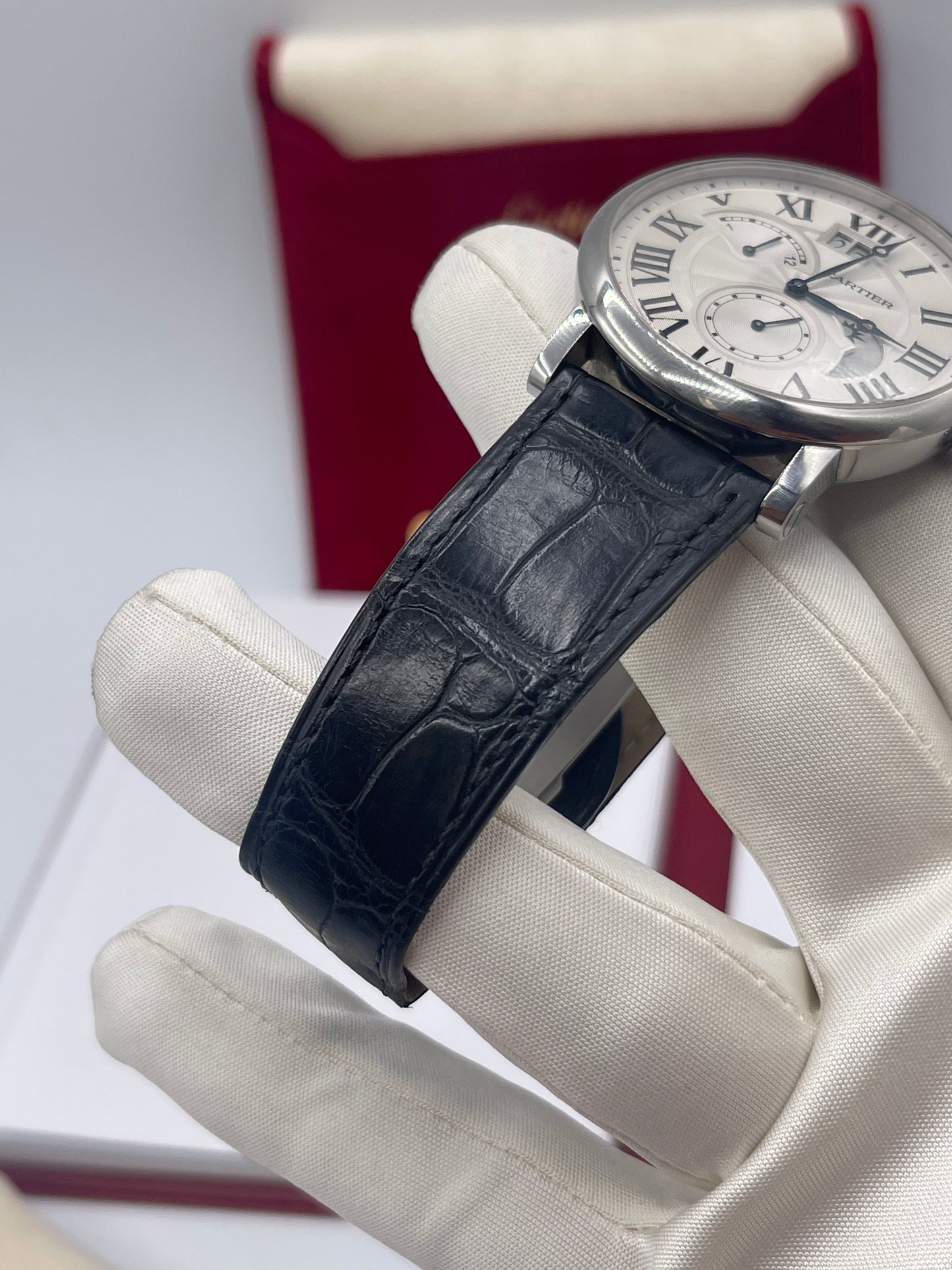 Cartier Rotonde de Cartier 42mm steel ref W1556368 calibro 1904FU-MC anno 2015