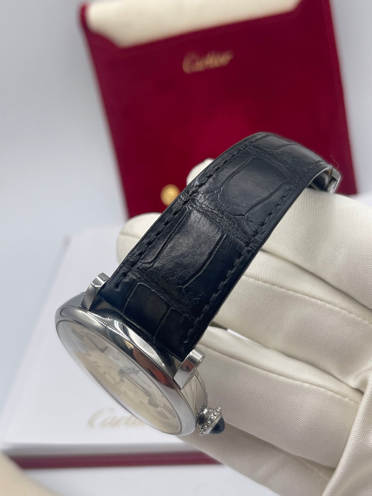 Cartier Rotonde de Cartier 42mm steel ref W1556368 calibro 1904FU-MC anno 2015