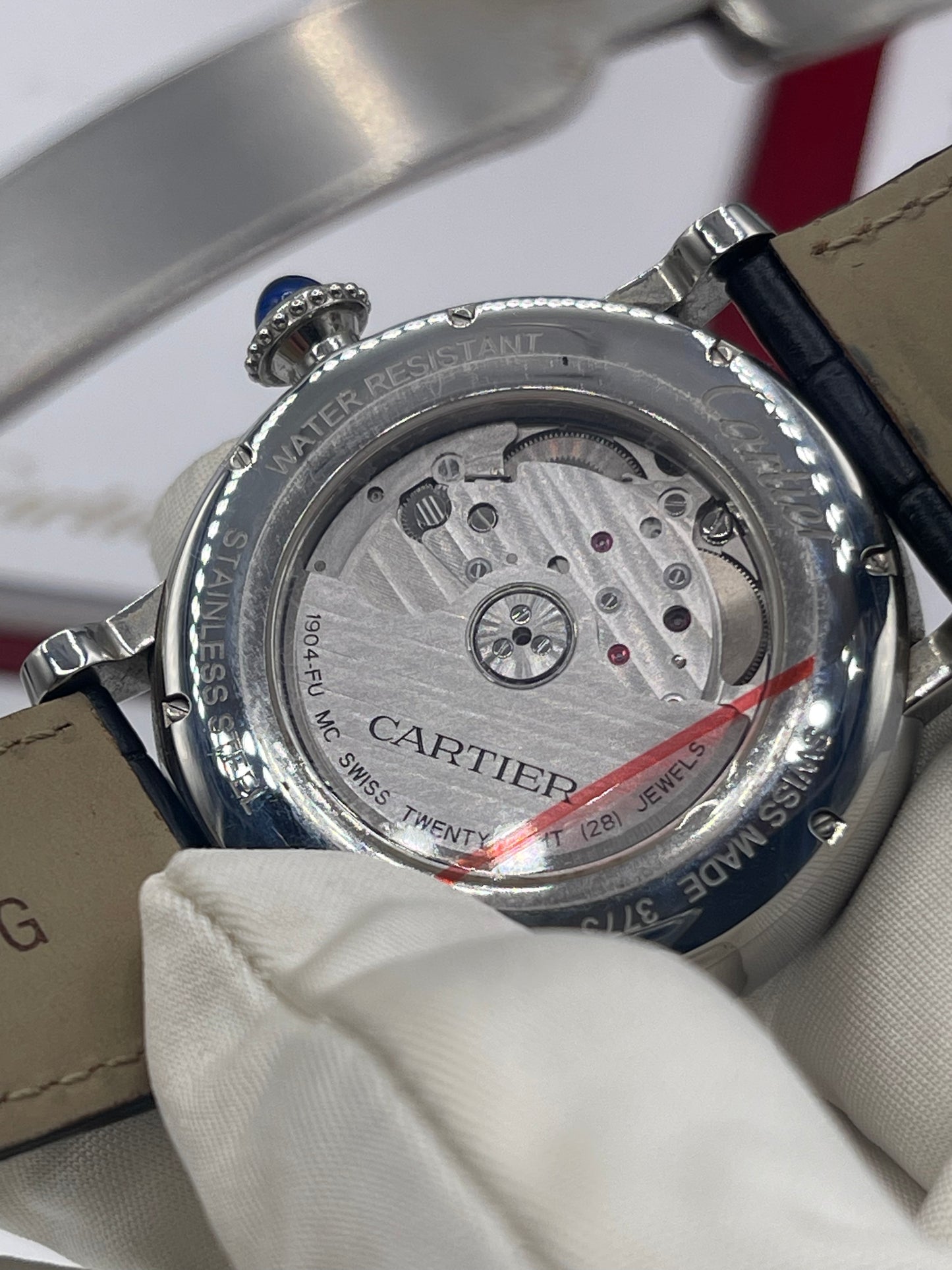 Cartier Rotonde de Cartier 42mm steel ref W1556368 calibro 1904FU-MC anno 2015