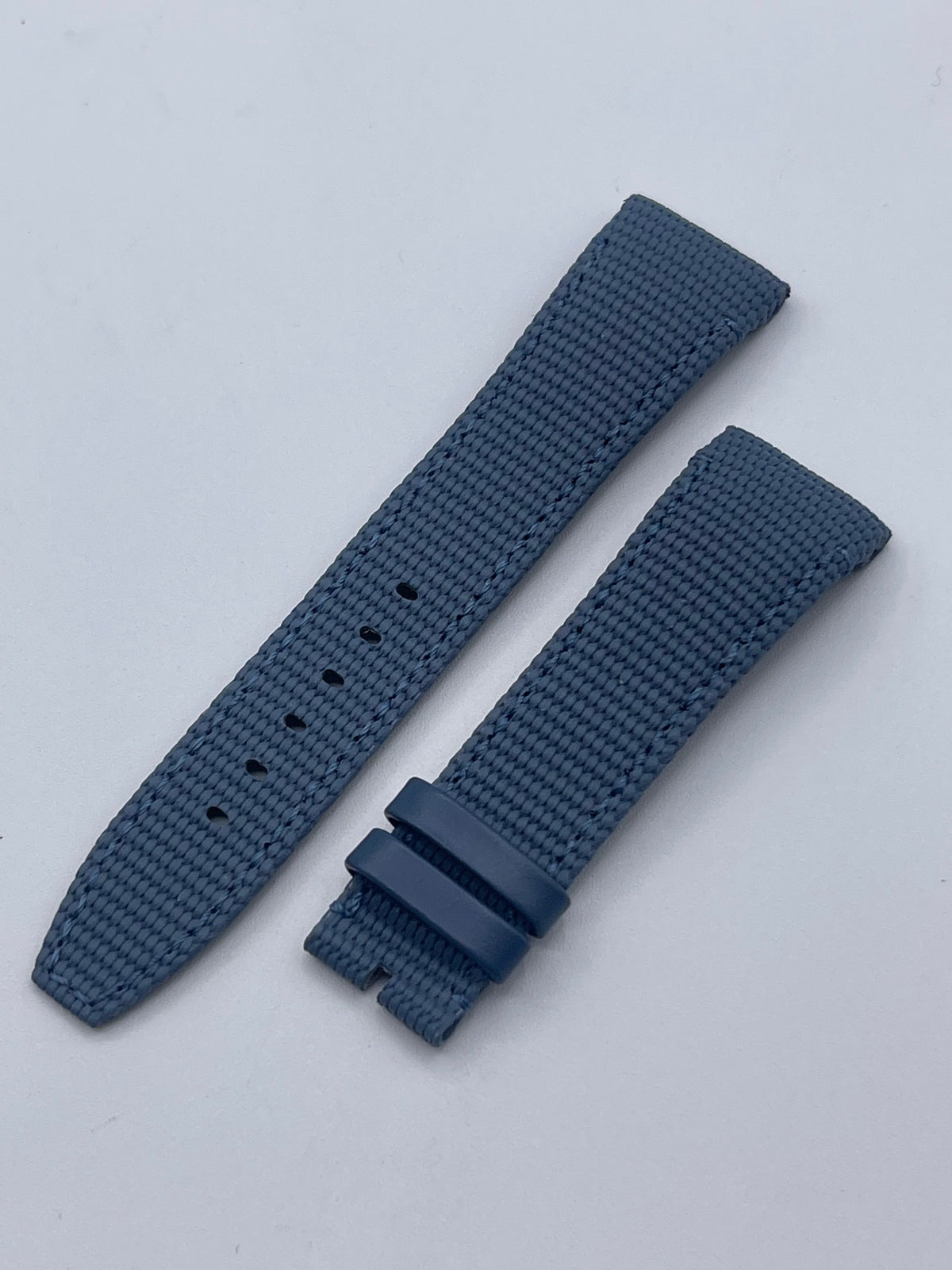 Audemars Piguet Code 11.59 cinturino orologio caucciù caoutchouc azzurro 22/18mm