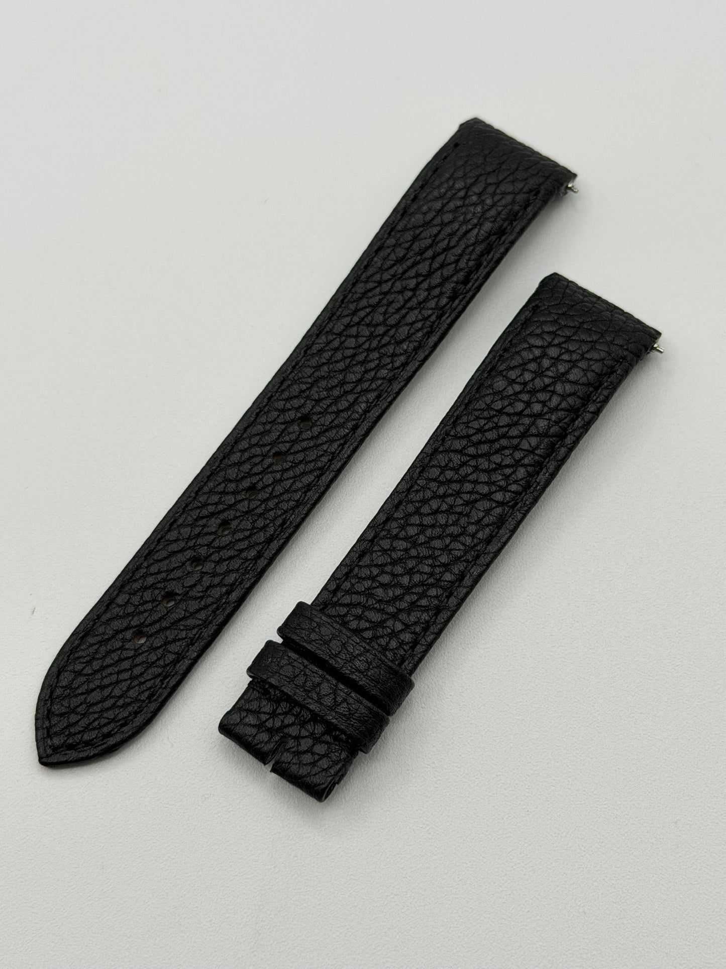 Cartier Santos Dumont cinturino pelle nera black calf leather KDB3T382 17/16mm