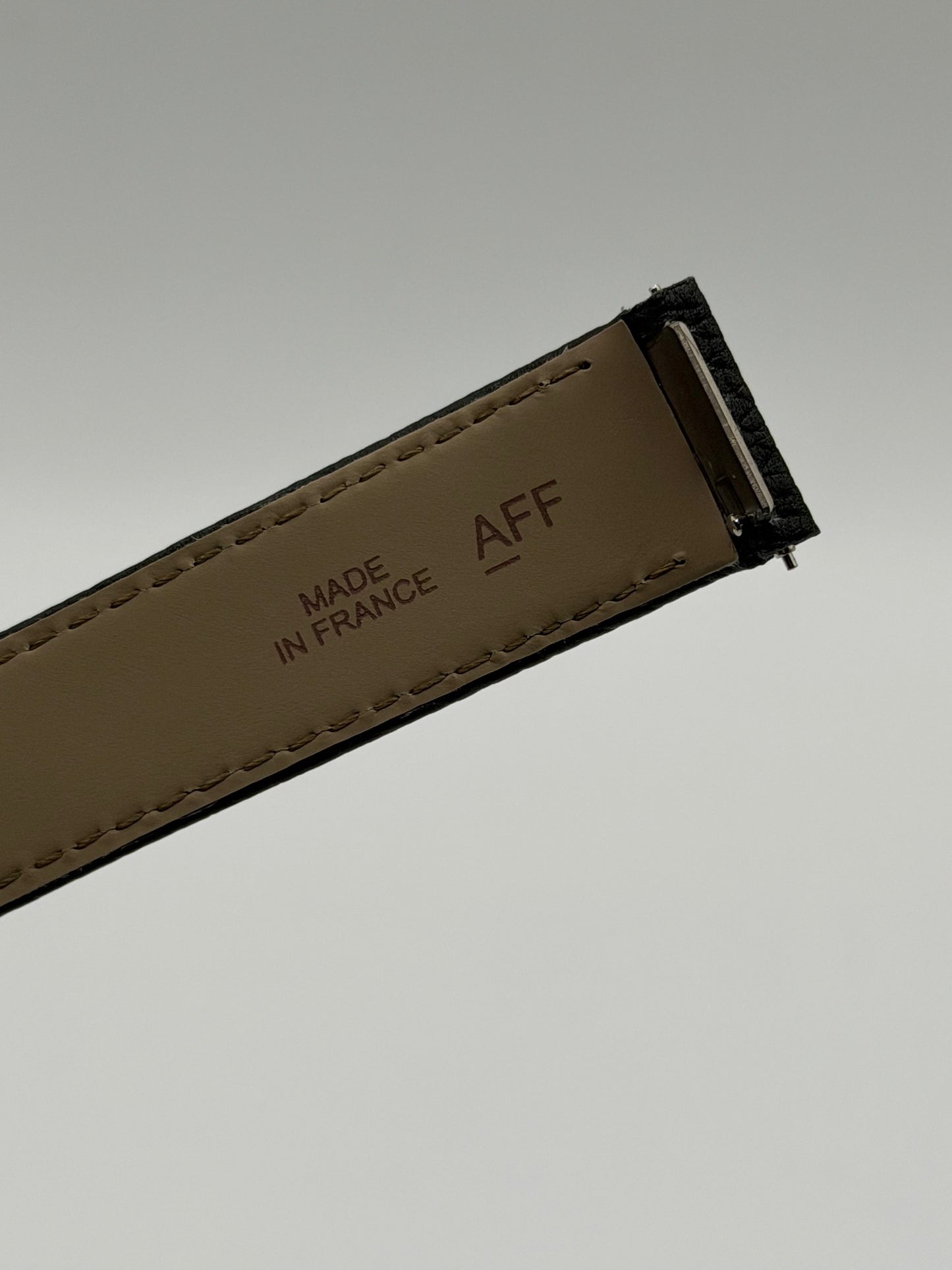 Cartier Santos Dumont cinturino pelle nera black calf leather KDB3T382 17/16mm