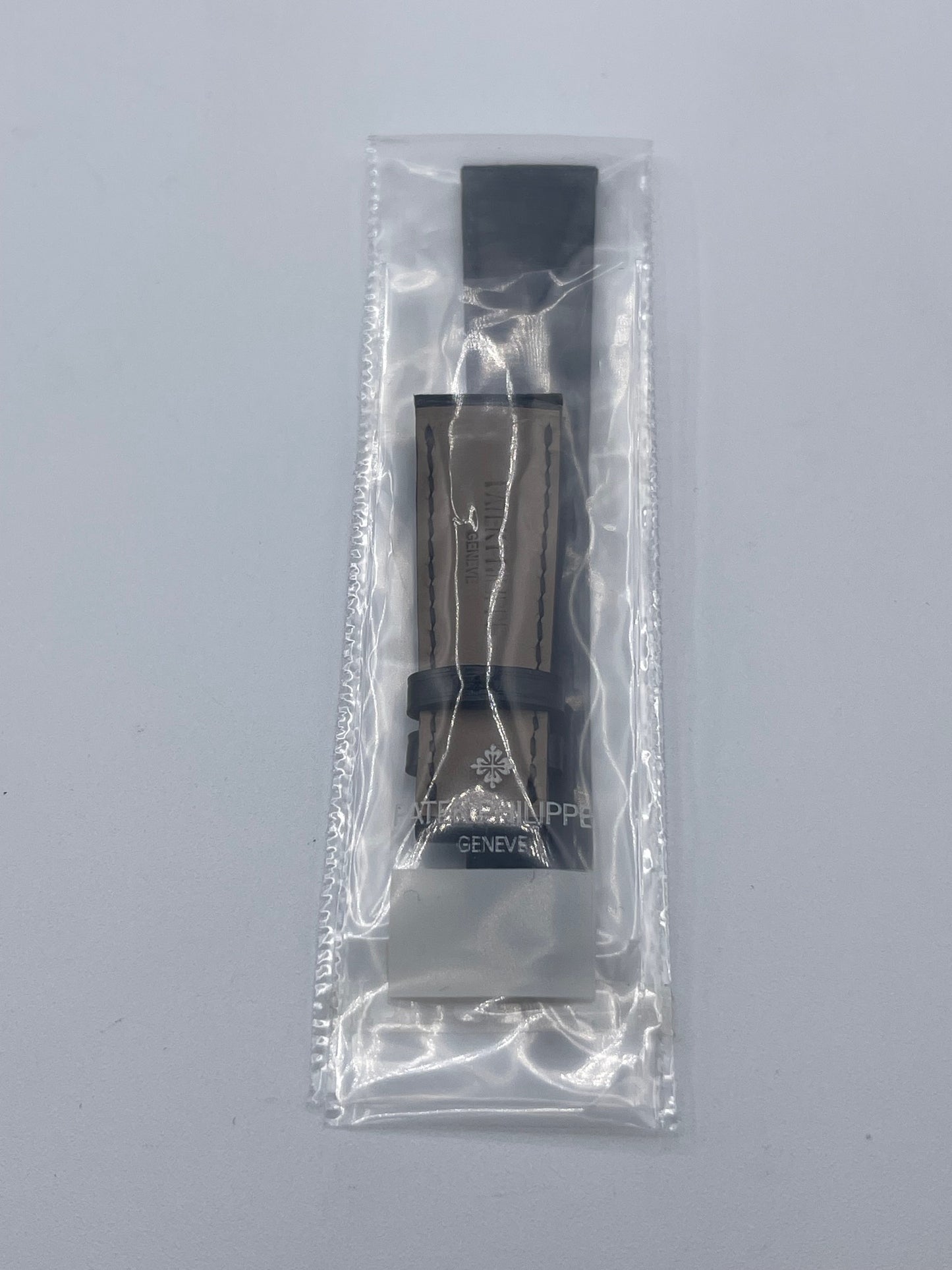 Patek Philippe cinturino alligatore nero black alligator strap 20/16mm