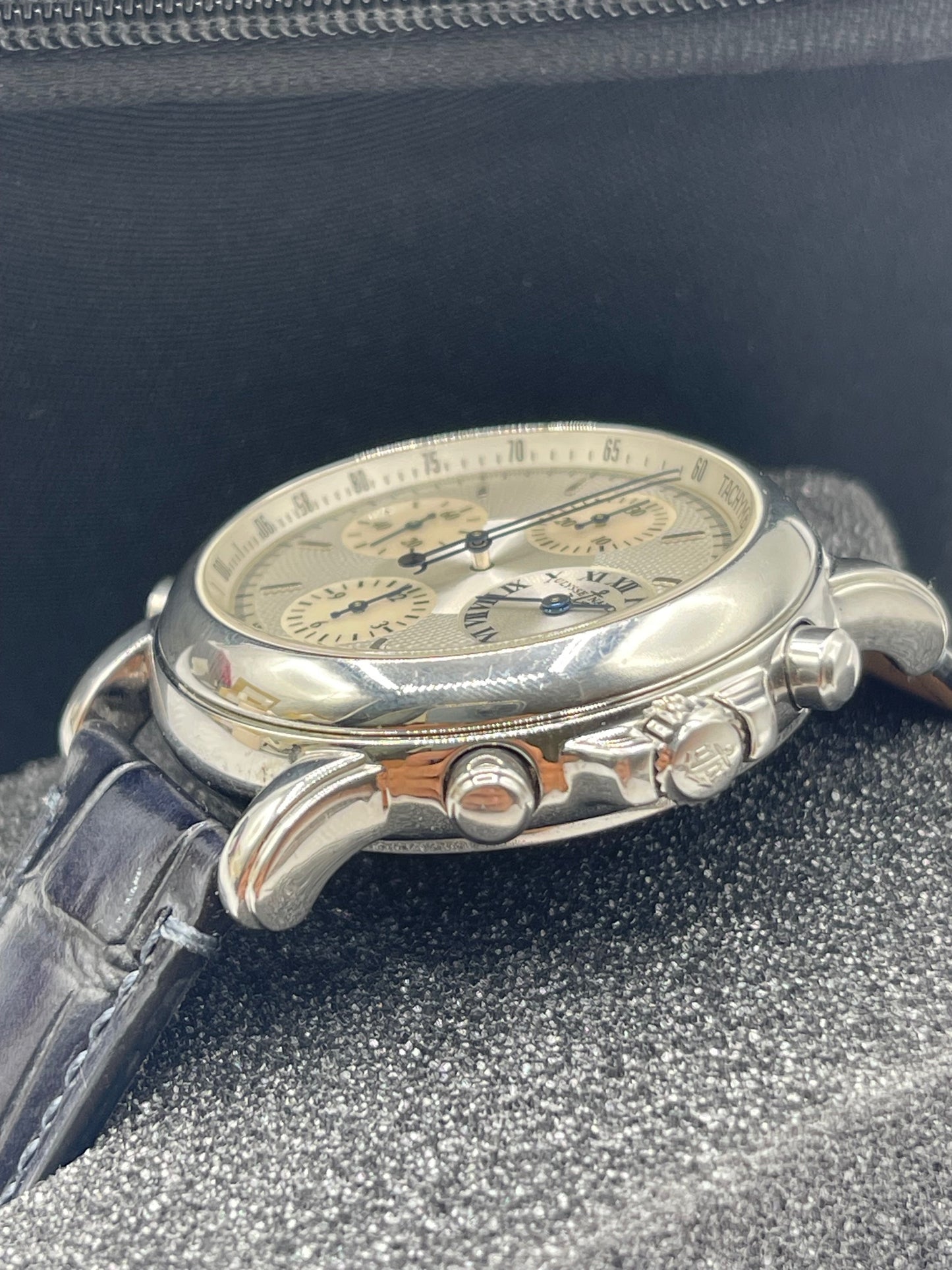 Ulysse Nardin Berlin 1907 rattrappante split chronograph 573-22 Cal. 57.10.126