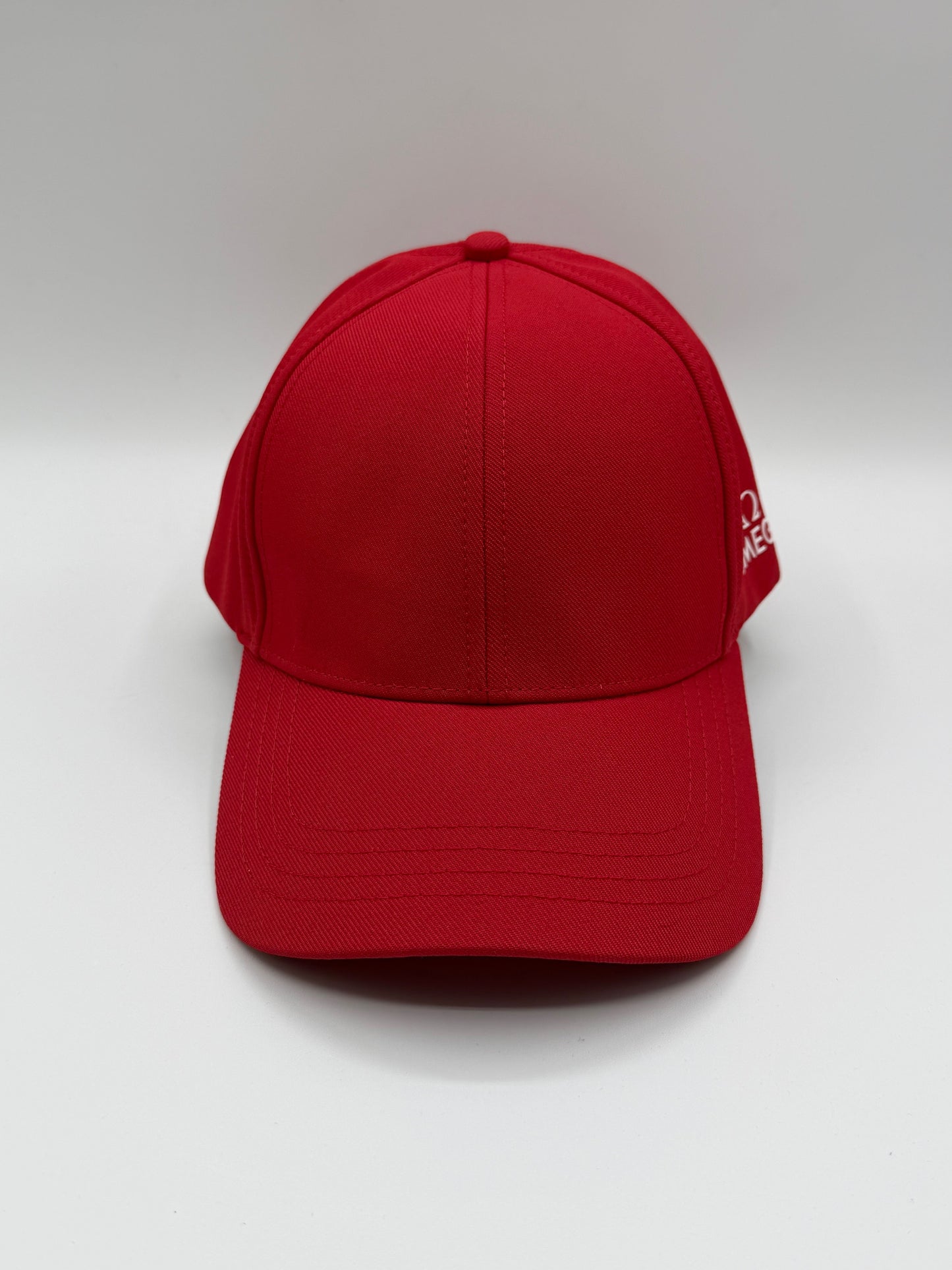 Omega cappello baseball hat rosso red new