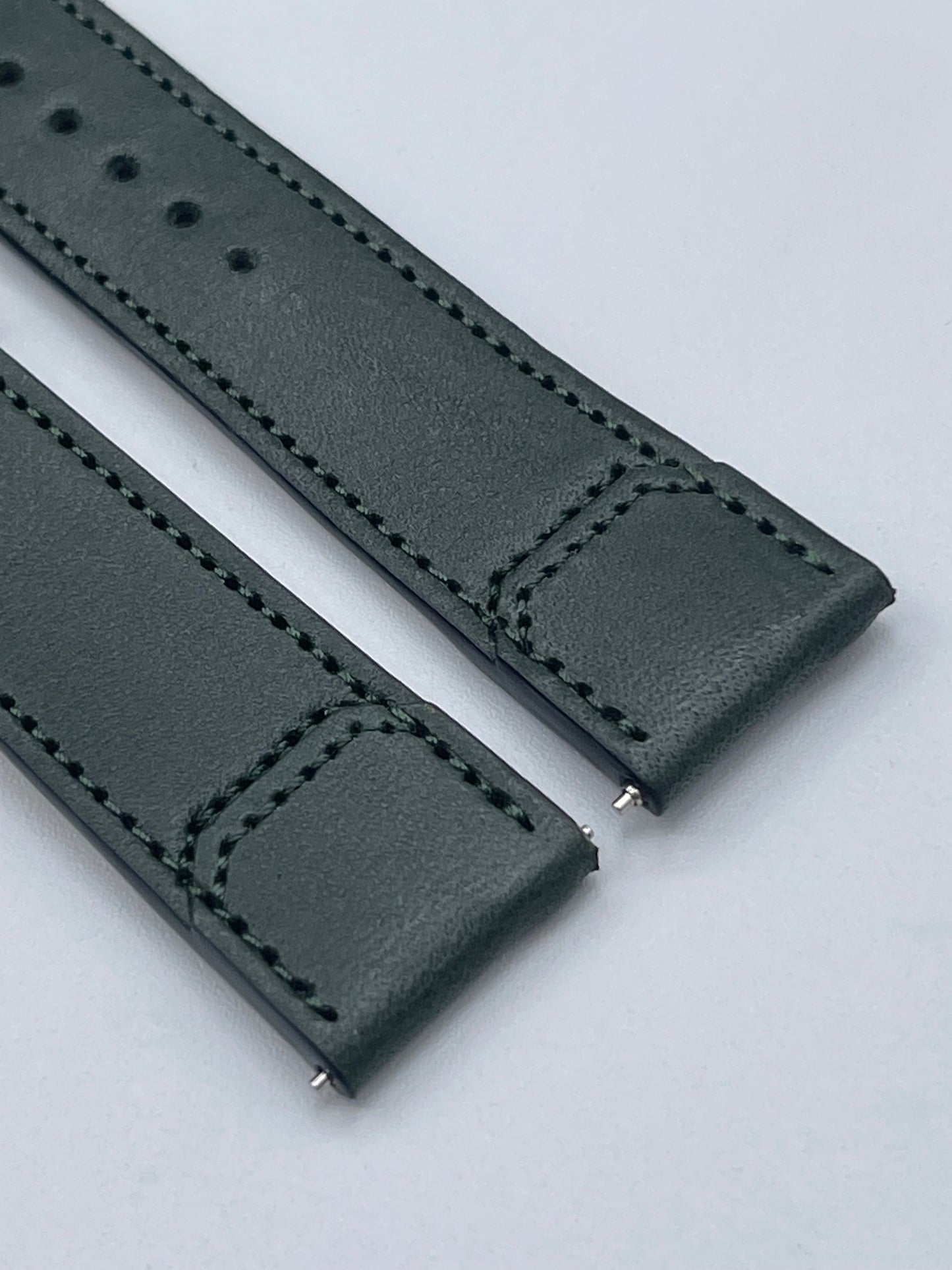 Jaeger LeCoultre Reverso cinturino pelle calf green strap 20/18 "Casa Fagliano"
