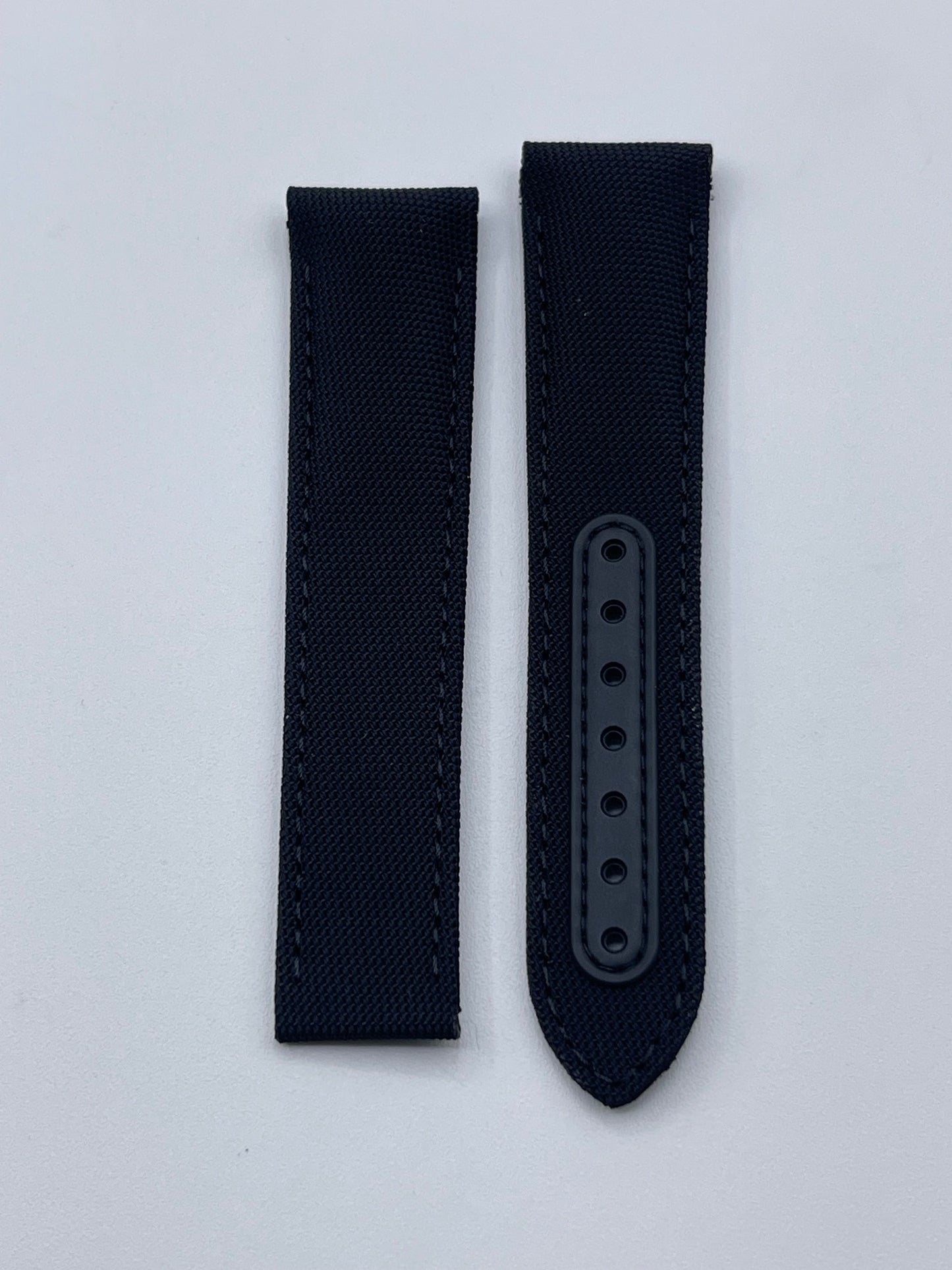 Omega Speedmaster cinturino tessuto nero black fabric 20/18mm