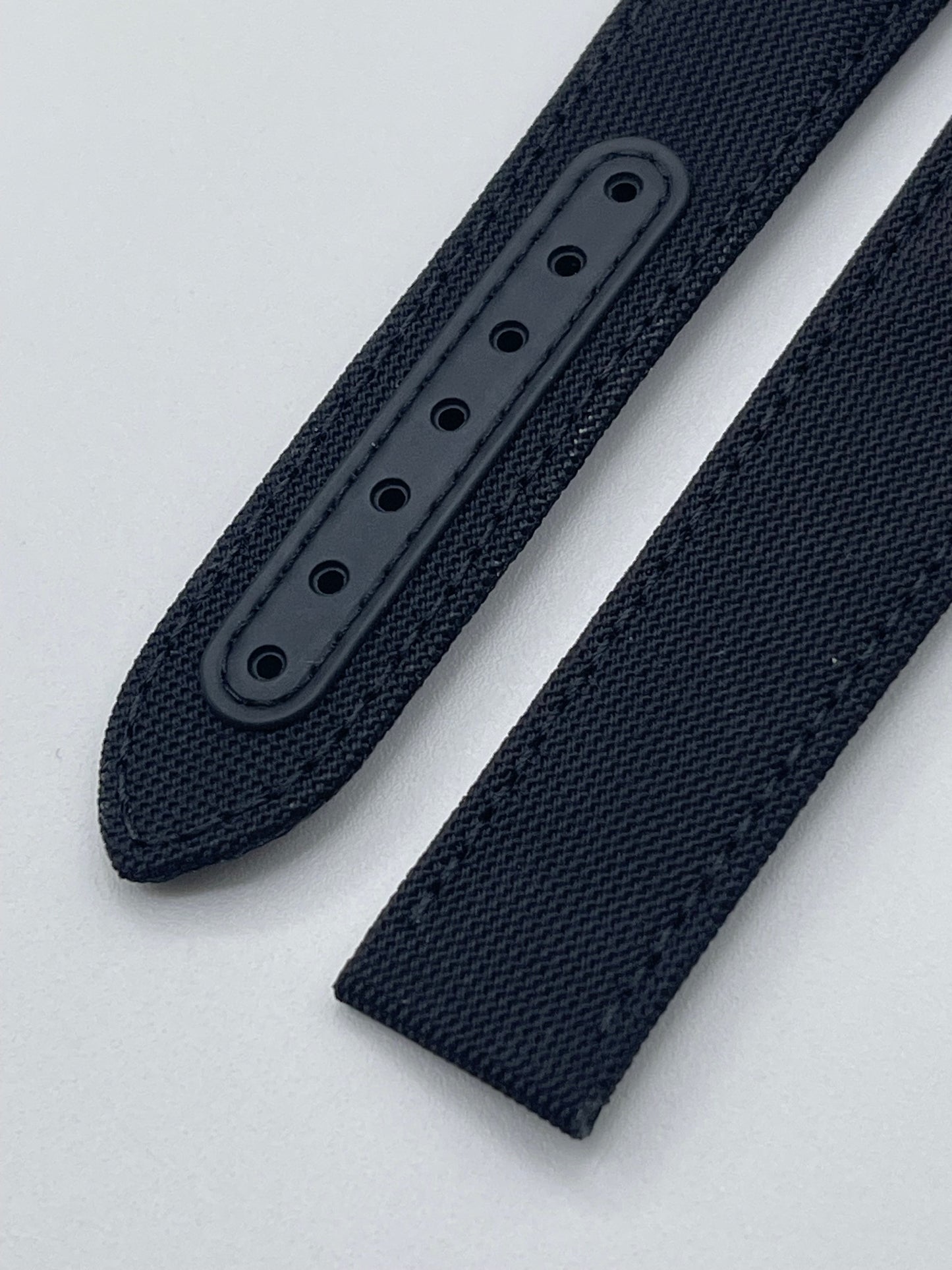 Omega Speedmaster cinturino tessuto nero black fabric 20/18mm