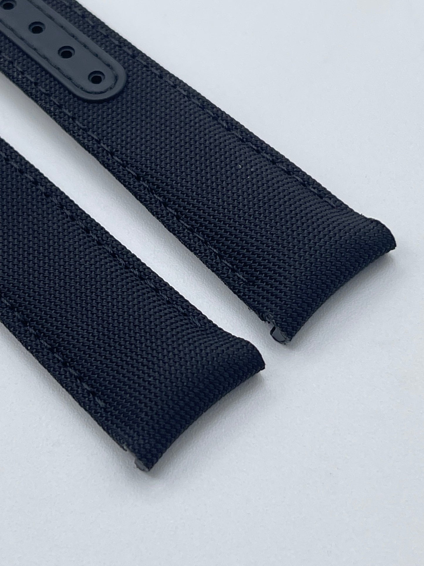 Omega Speedmaster cinturino tessuto nero black fabric 20/18mm