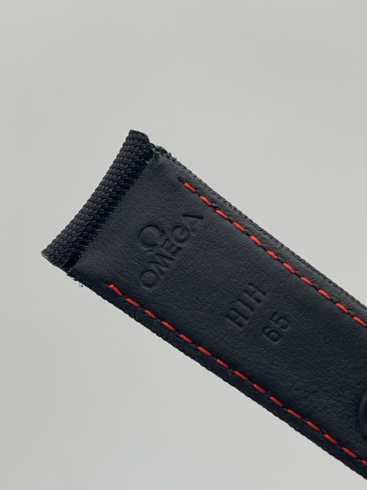 Omega Speedmaster cinturino tessuto nero black fabric 20/18mm