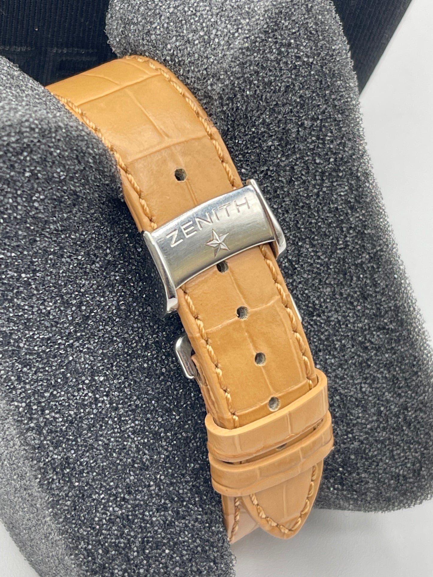 Zenith El Primero Class T Moonphase 40mm acciaio ref 03.0510.4100 cal 4100