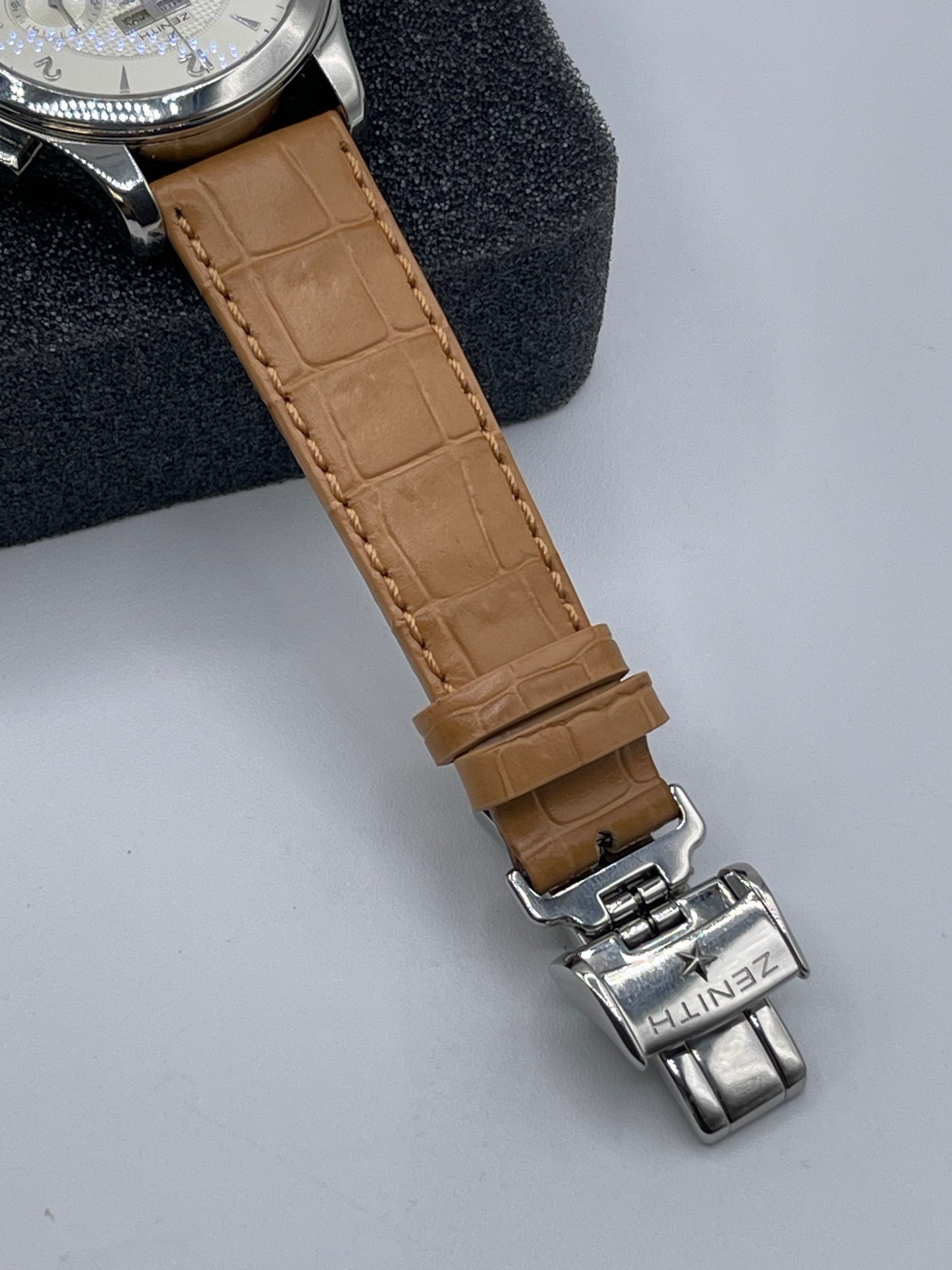 Zenith El Primero Class T Moonphase 40mm acciaio ref 03.0510.4100 cal 4100