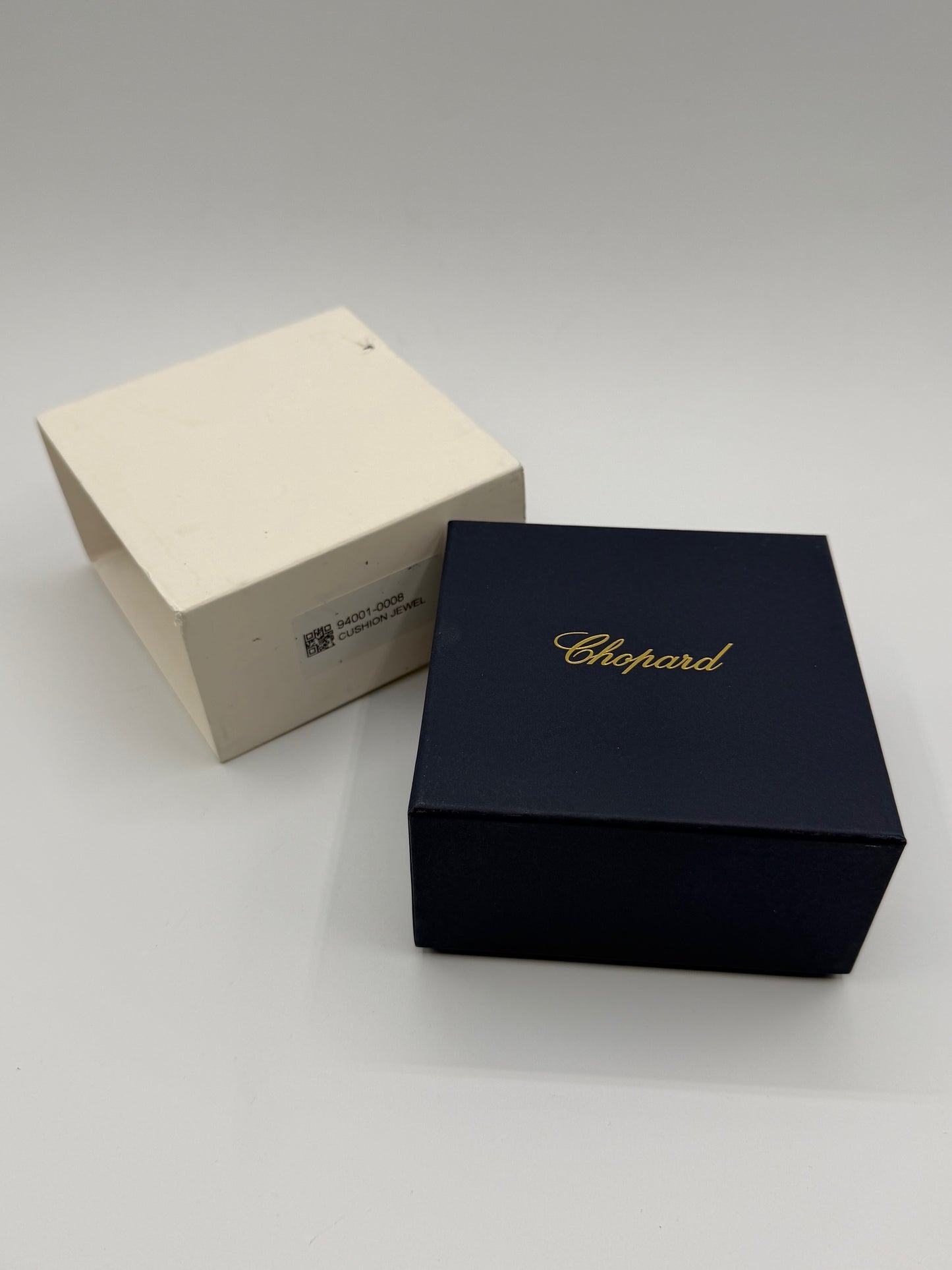 Chopard scatola bracciale bracelet box pelle blu blue leather