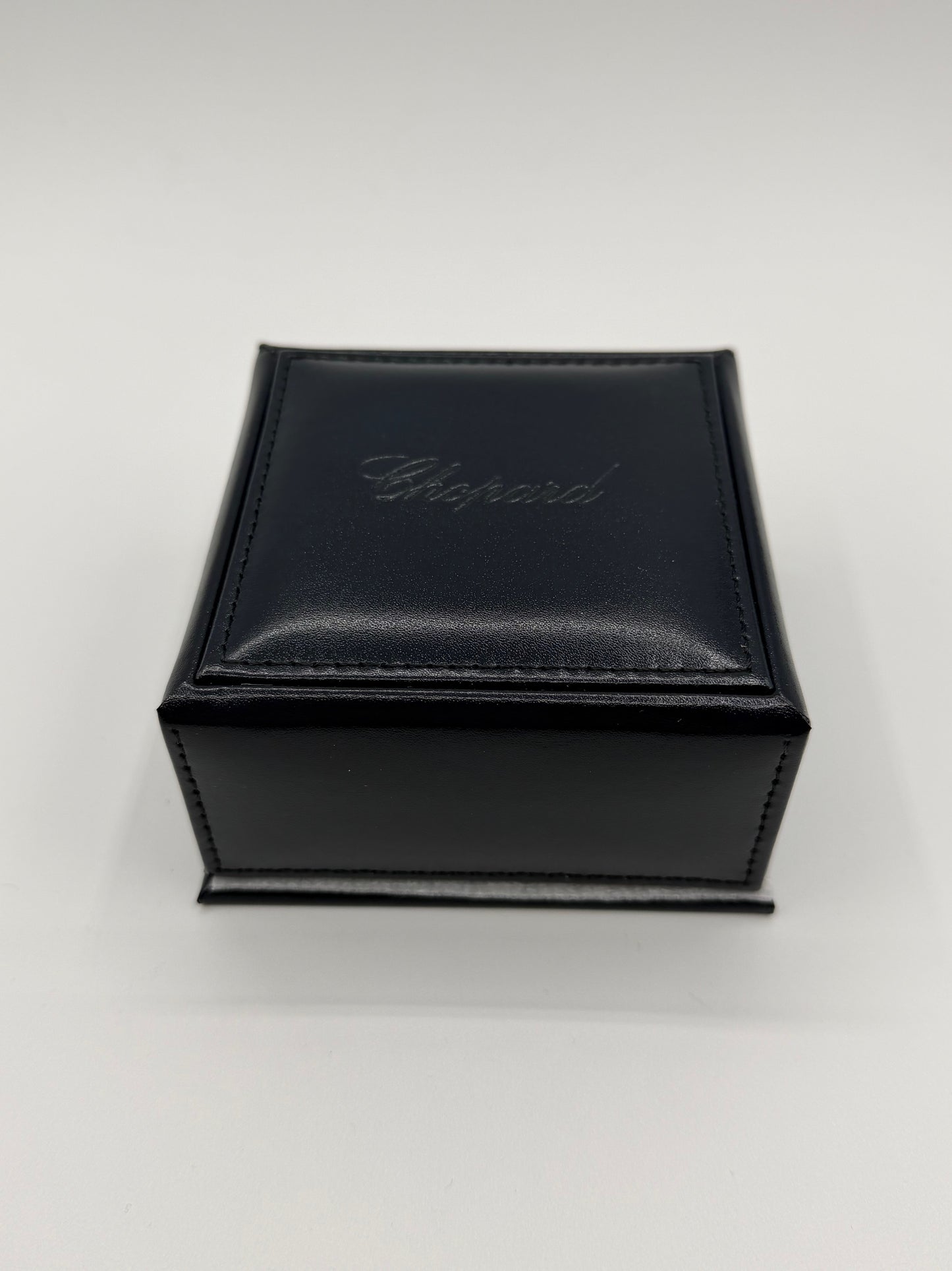 Chopard scatola bracciale bracelet box pelle blu blue leather
