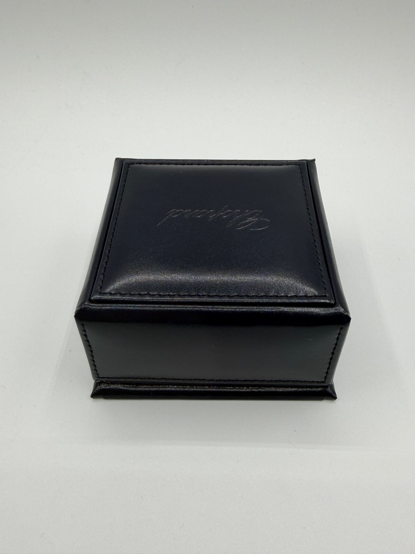 Chopard scatola bracciale bracelet box pelle blu blue leather