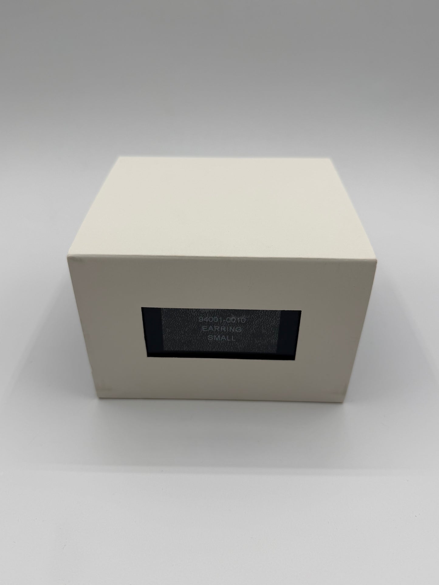 Chopard scatola orecchini earrings box pelle blu blue leather