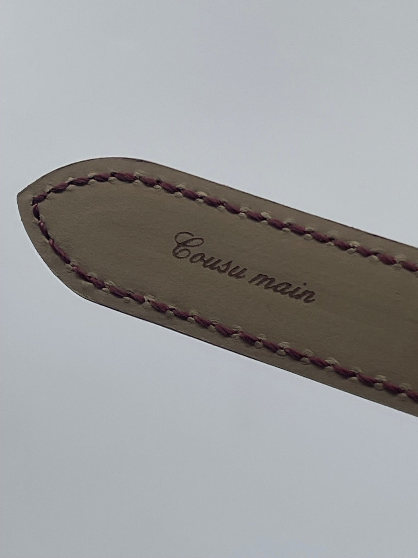 Cartier cinturino alligatore burgundy alligator KD71HX54 19/18mm
