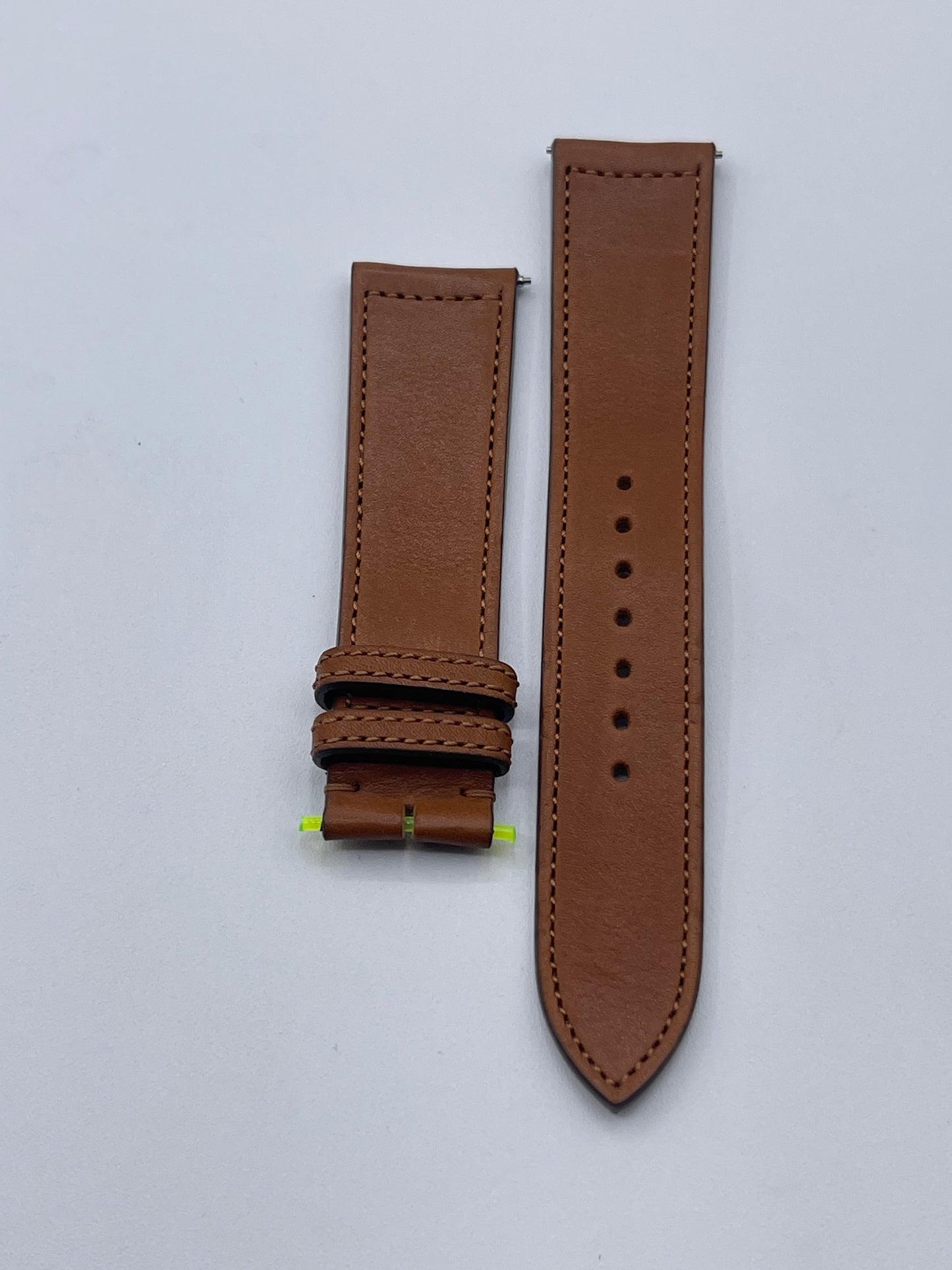 Jaeger LeCoultre Reverso cinturino pelle calf marrone brown strap 20/18