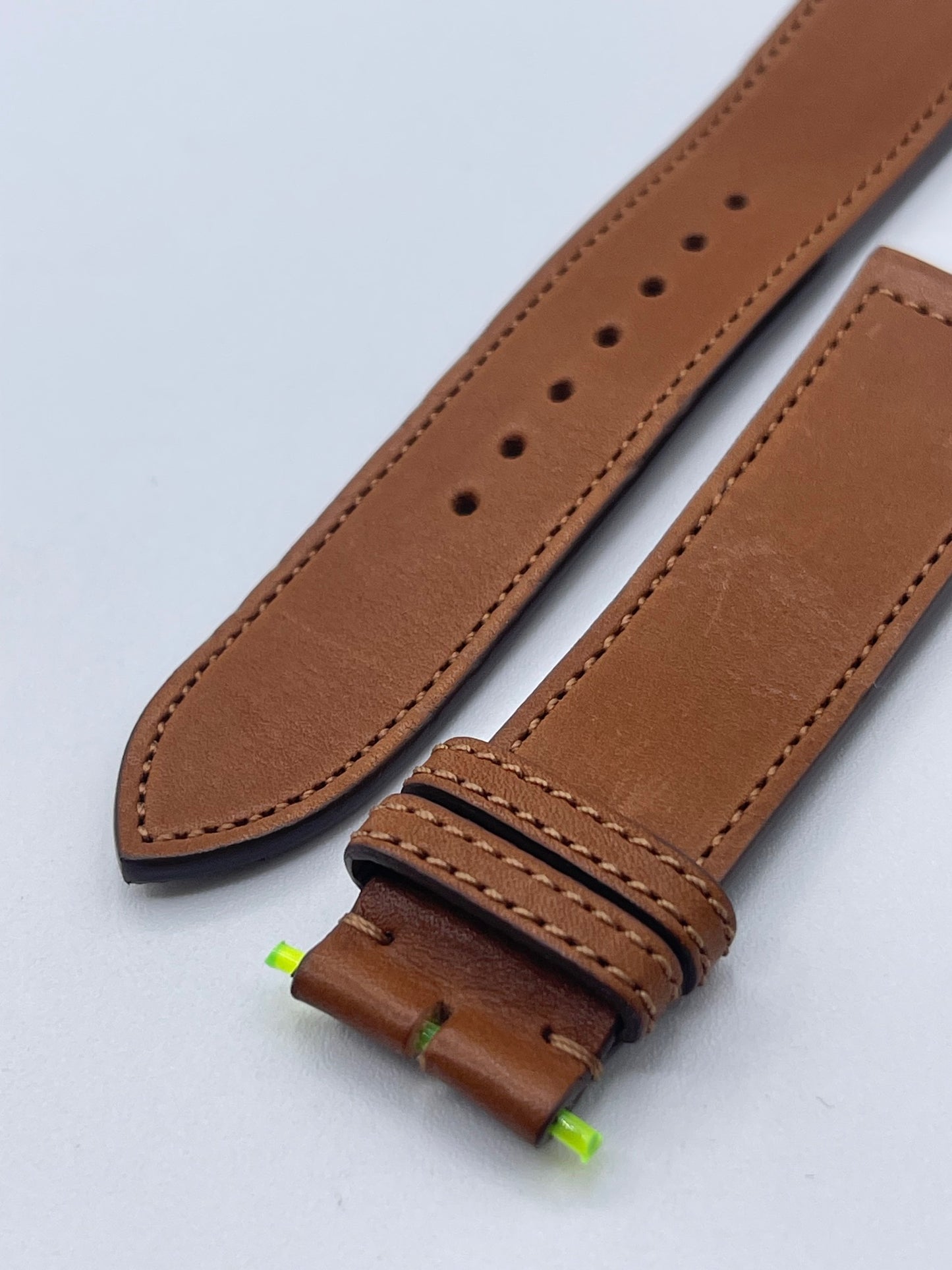 Jaeger LeCoultre Reverso cinturino pelle calf marrone brown strap 20/18