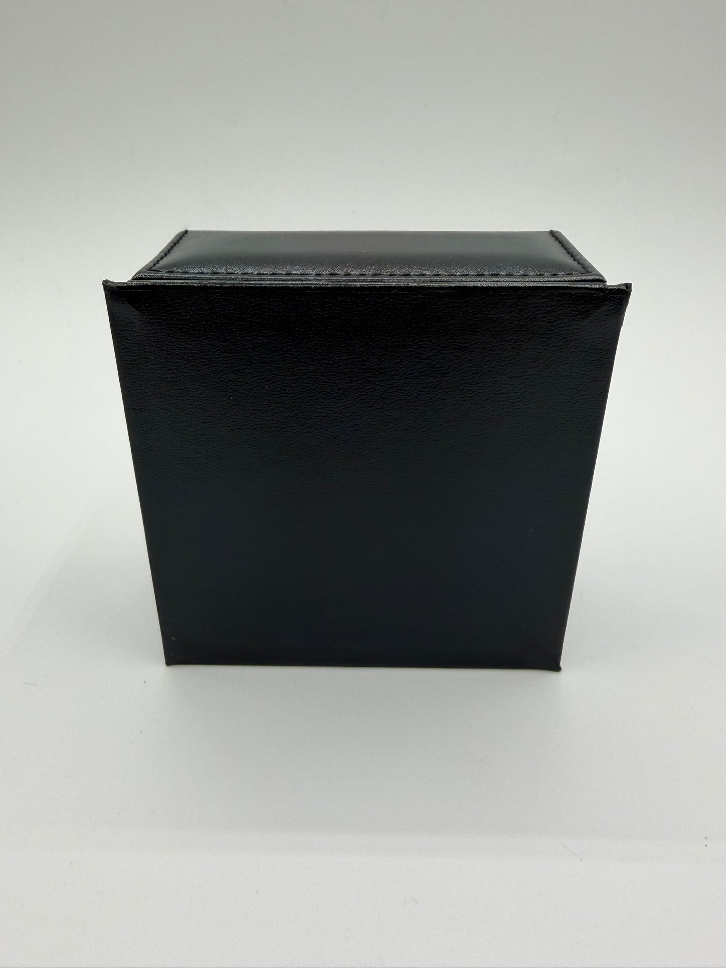 Chopard scatola orecchini earrings box pelle blu blue leather