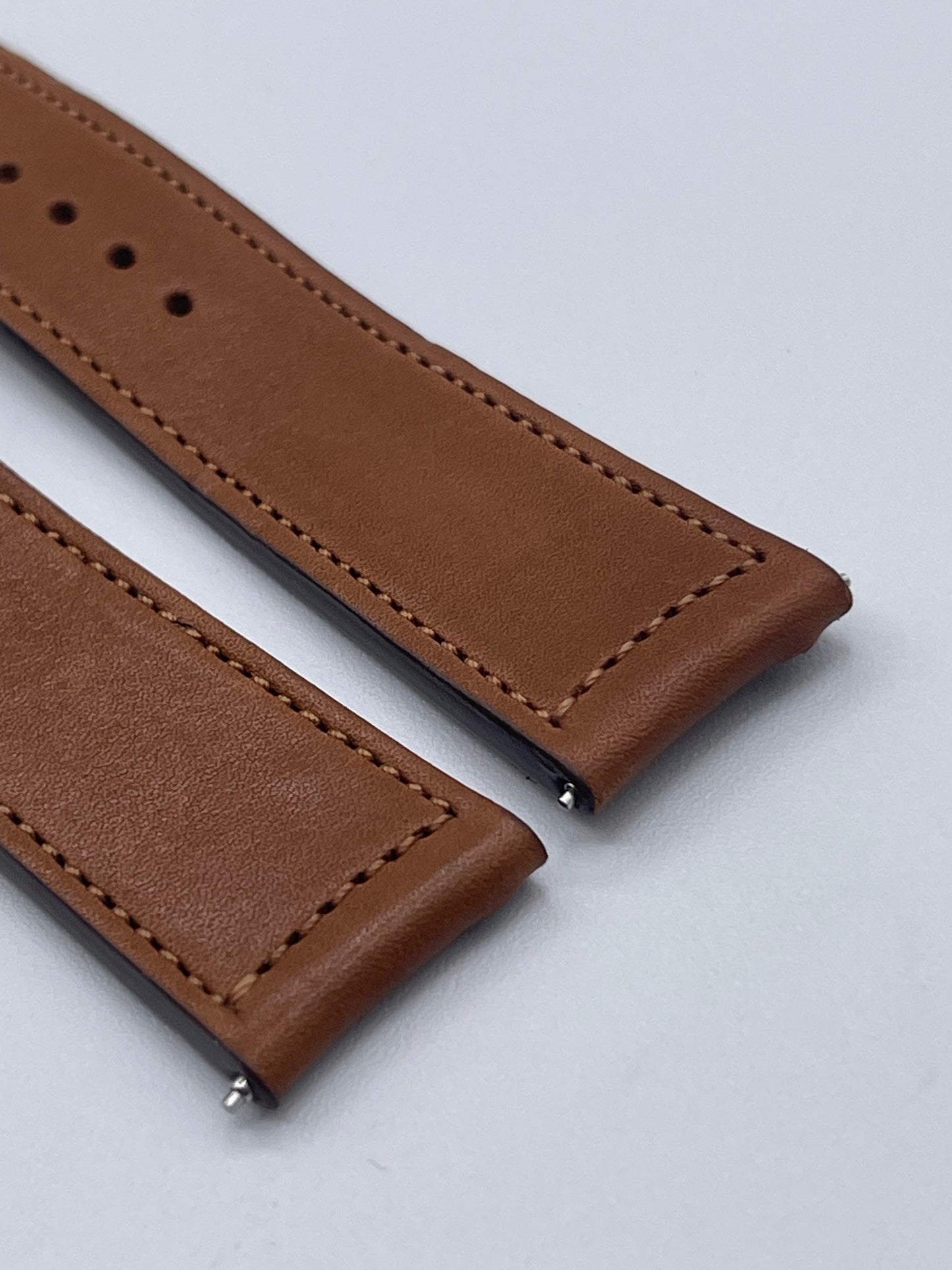 Jaeger LeCoultre Reverso cinturino pelle calf marrone brown strap 20/18