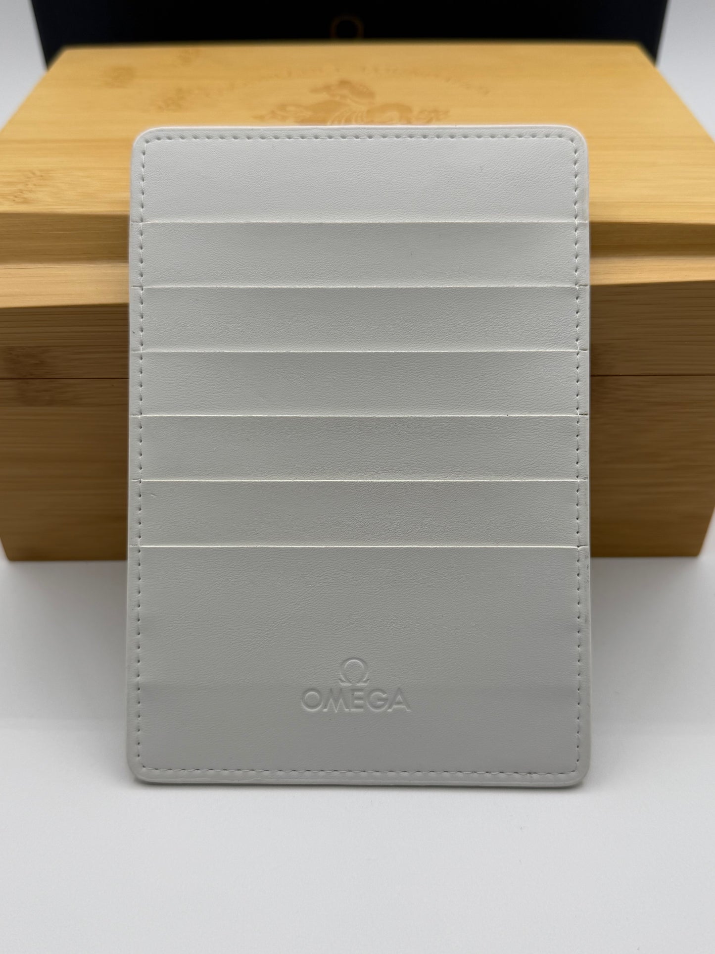 Omega Seamaster Aqua Terra scatola orologio legno wooden watch box