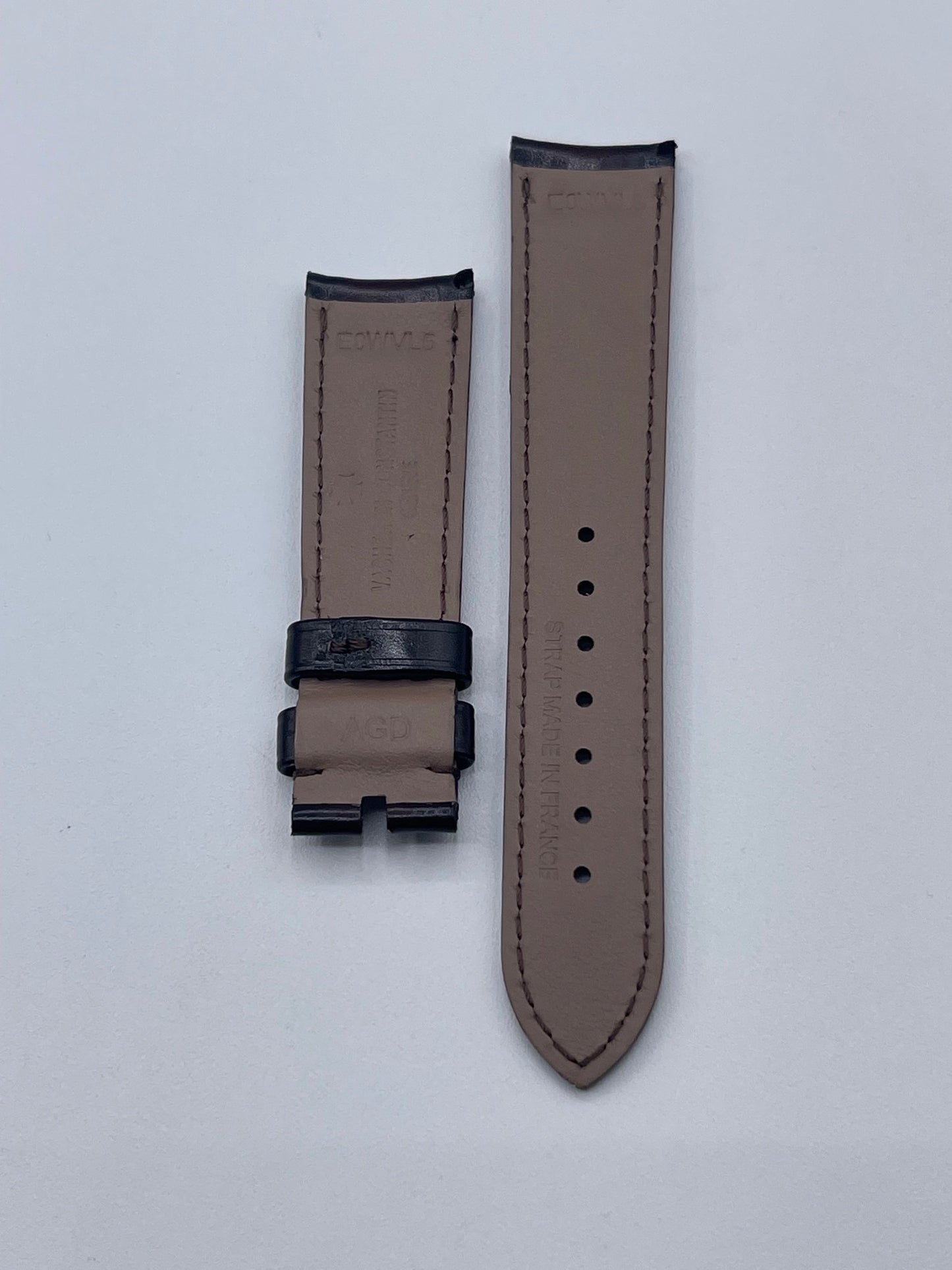Vacheron Constantin Historique Americain 1921 cinturino burgundy strap 18/16mm