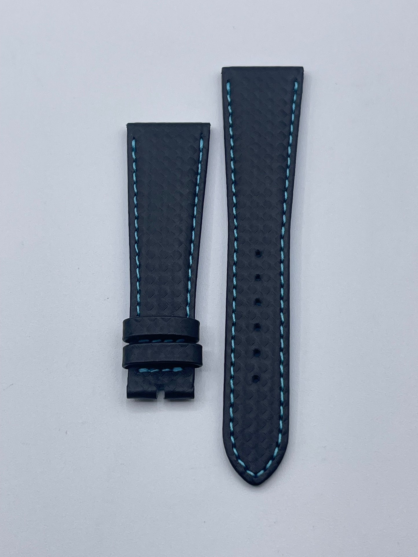 Patek Philippe Calatrava 6007G-011 cinturino pelle techno leather strap 22/16mm
