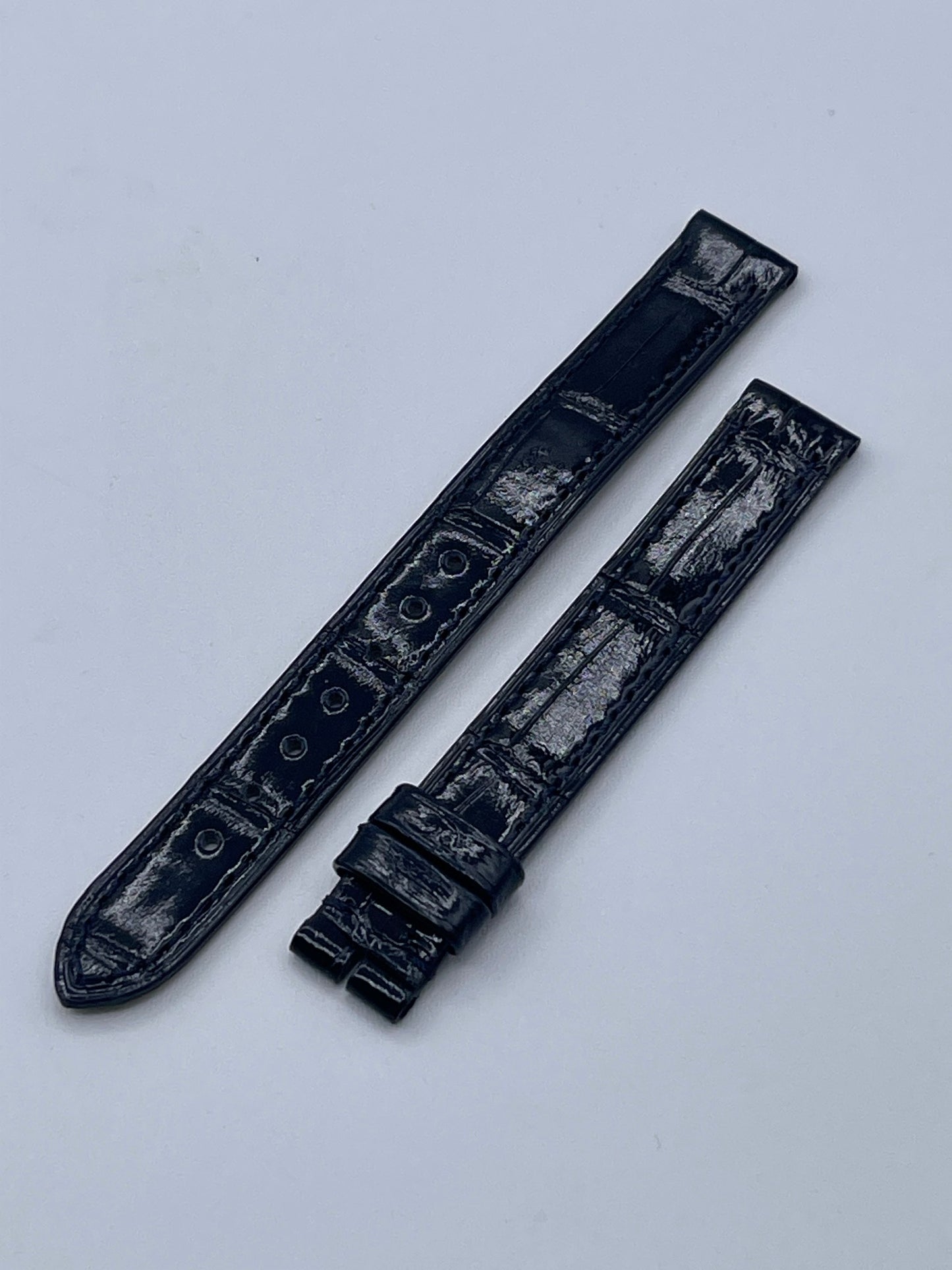 Cartier cinturino orologio alligatore dark blue KD32AN85 12/12