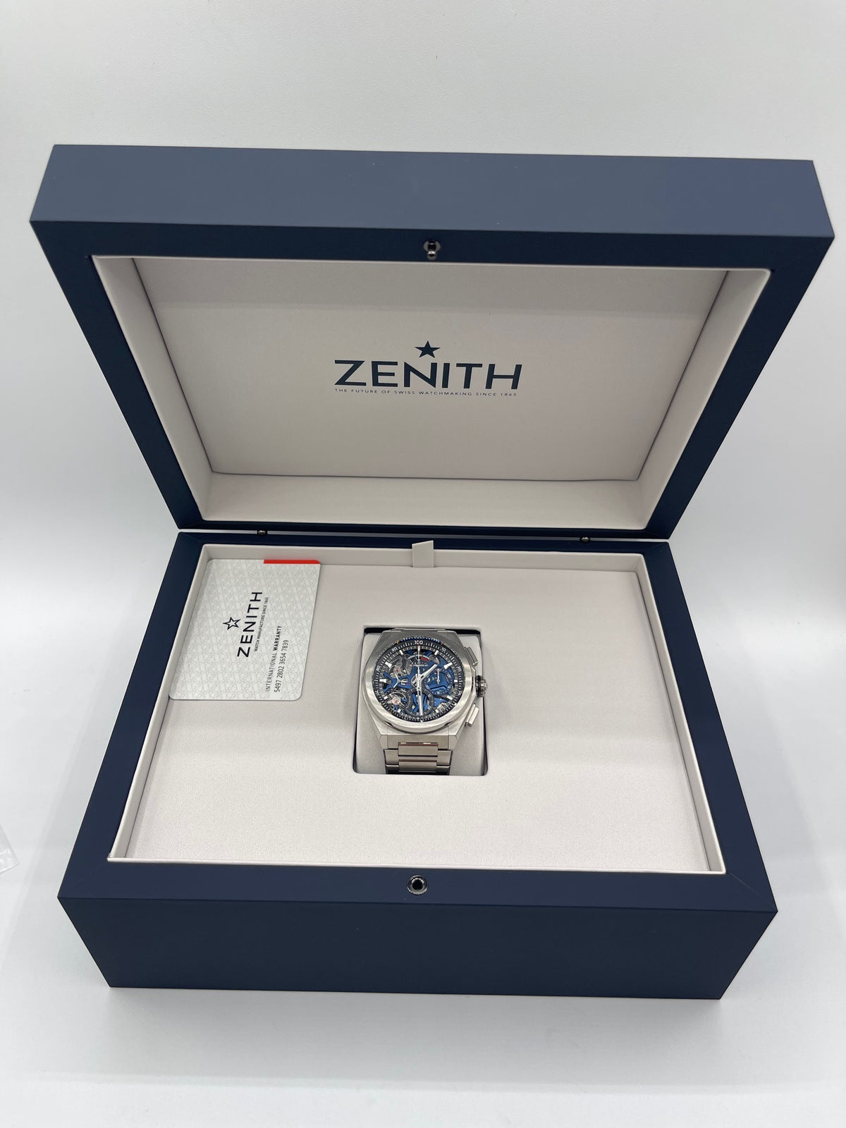Zenith Defy El Primero 21 titanio 44mm ref 95.9002.9004/78.M9000 cal 9004
