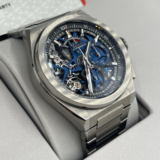 Zenith Defy El Primero 21 titanio 44mm ref 95.9002.9004/78.M9000 cal 9004