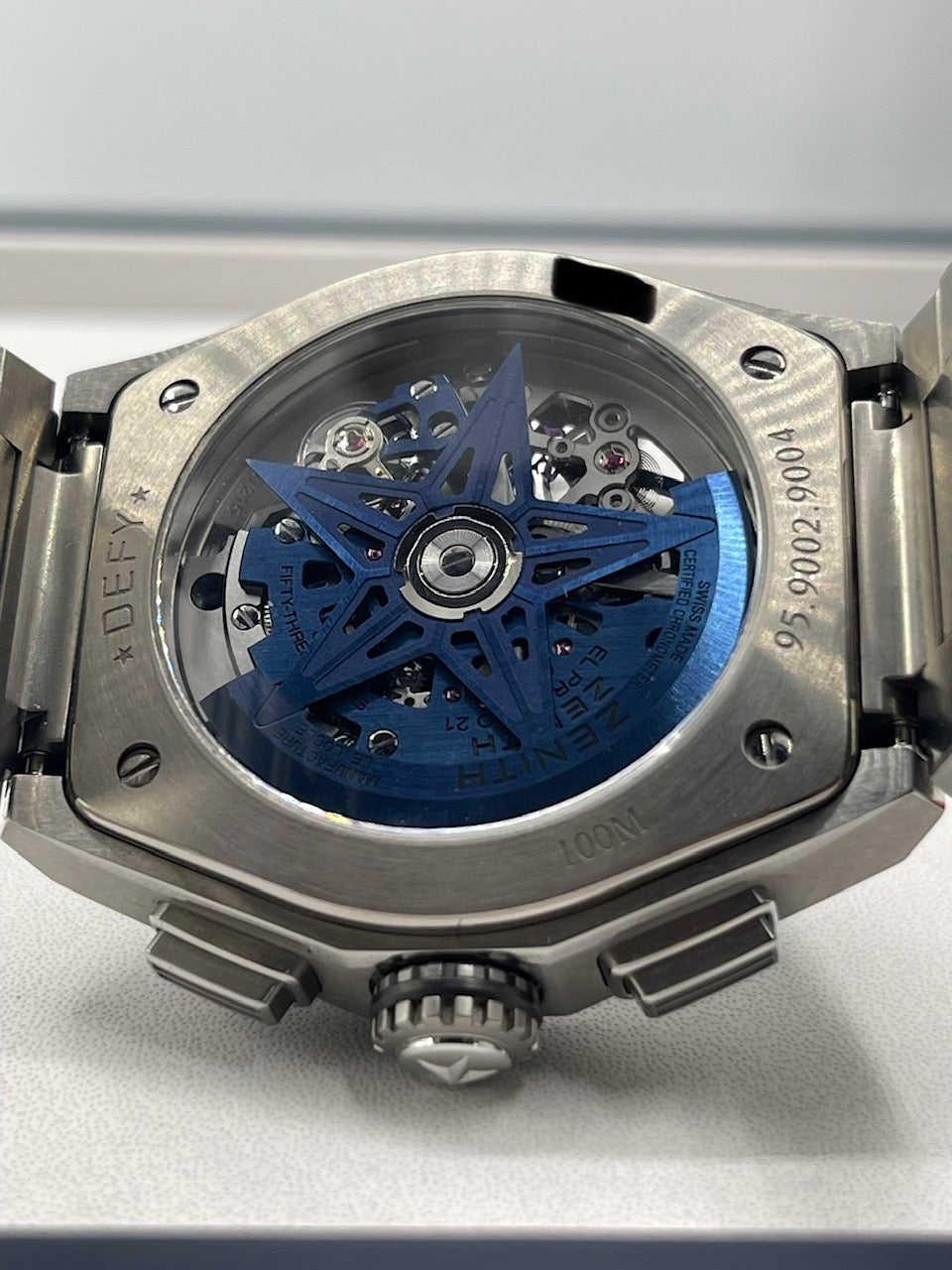 Zenith Defy El Primero 21 titanio 44mm ref 95.9002.9004/78.M9000 cal 9004