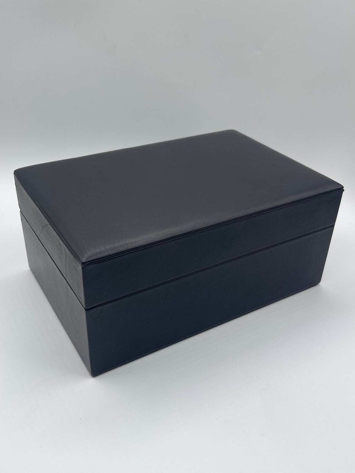 de Grisogono scatola orologio watch box pelle nera black leather