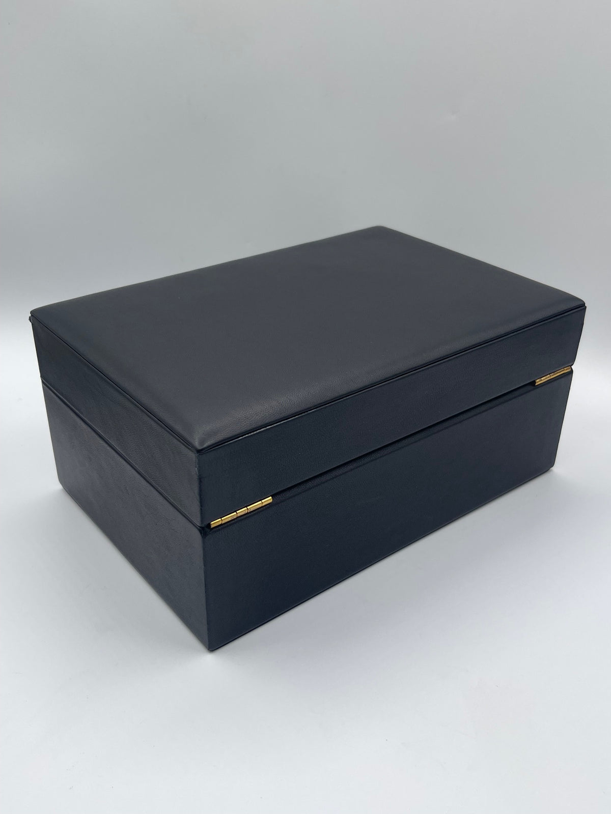 de Grisogono scatola orologio watch box pelle nera black leather