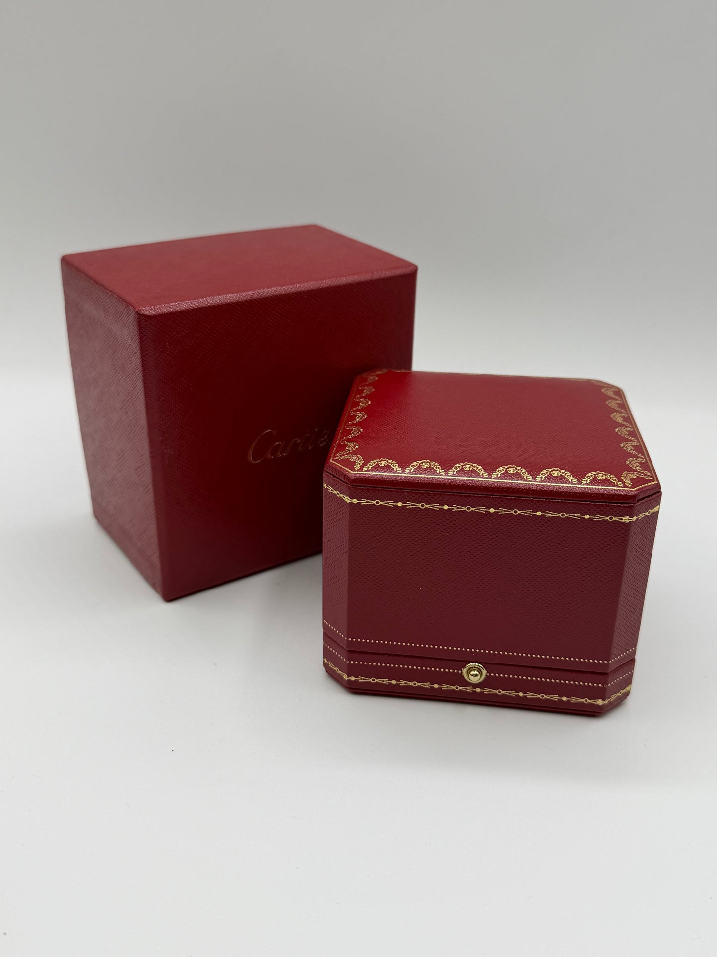 Cartier scatola anello ring box XL