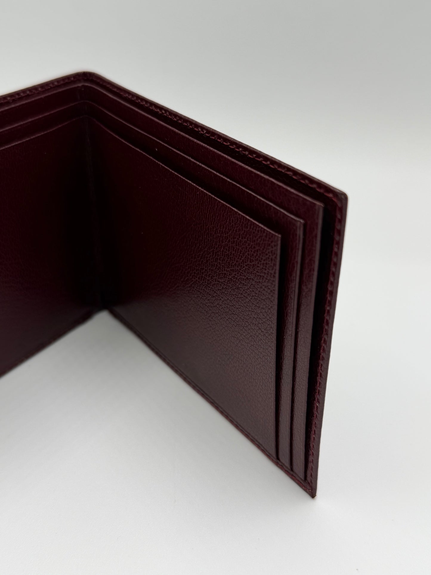 Rolex portafoglio porta assegni checkbook holder pelle burgundy leather vintage