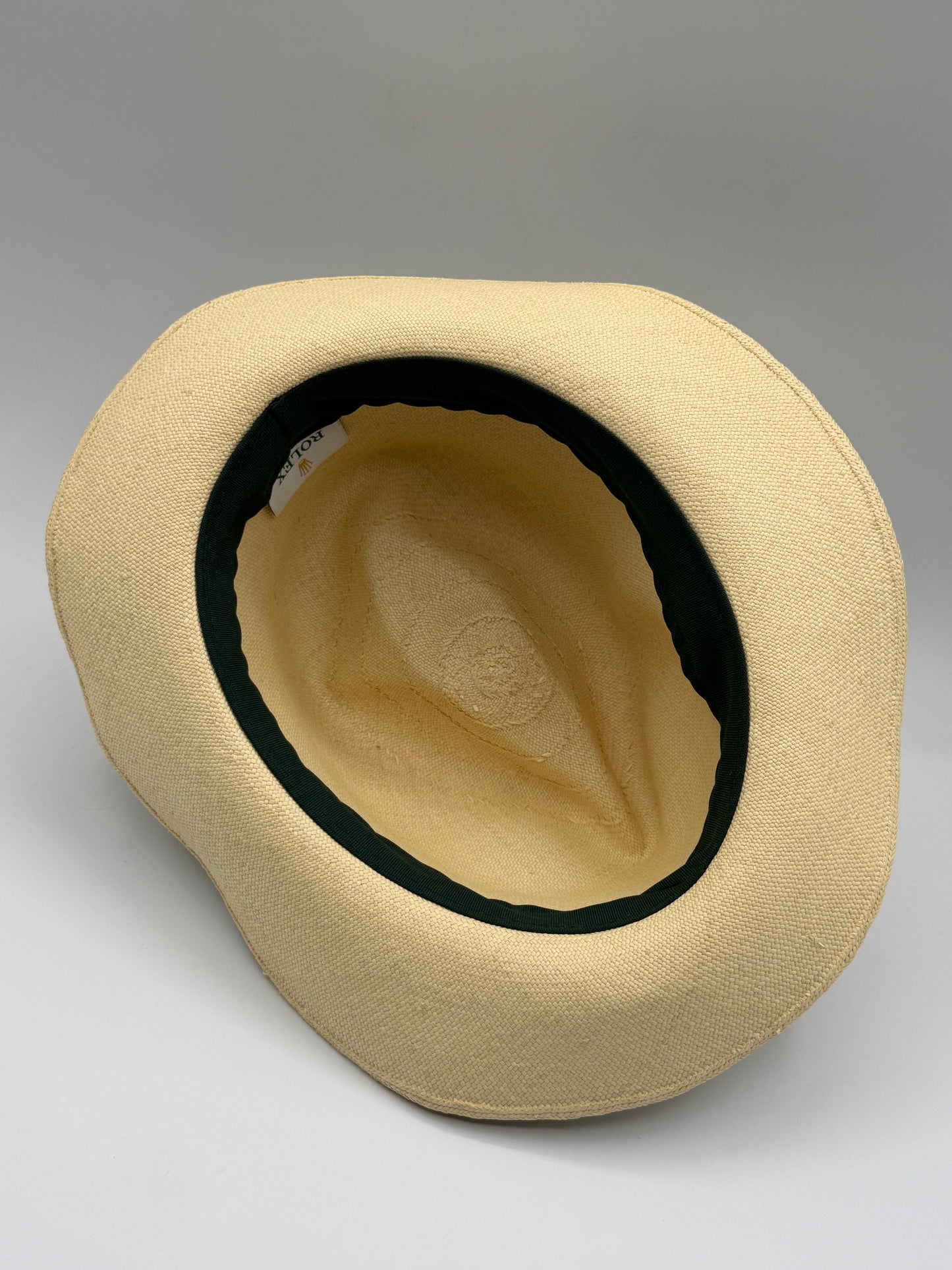 Rolex cappello panama panama hat beige