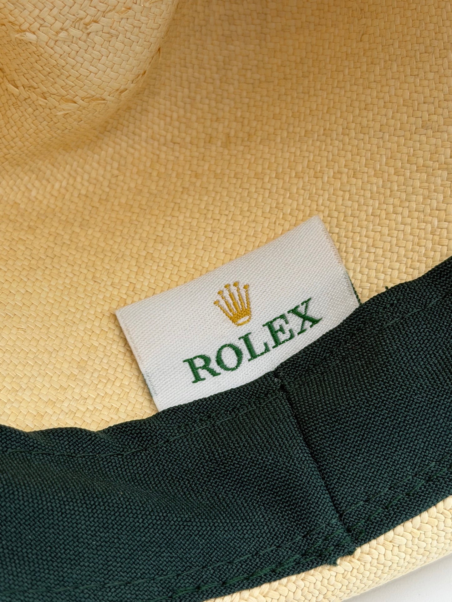 Rolex cappello panama panama hat beige