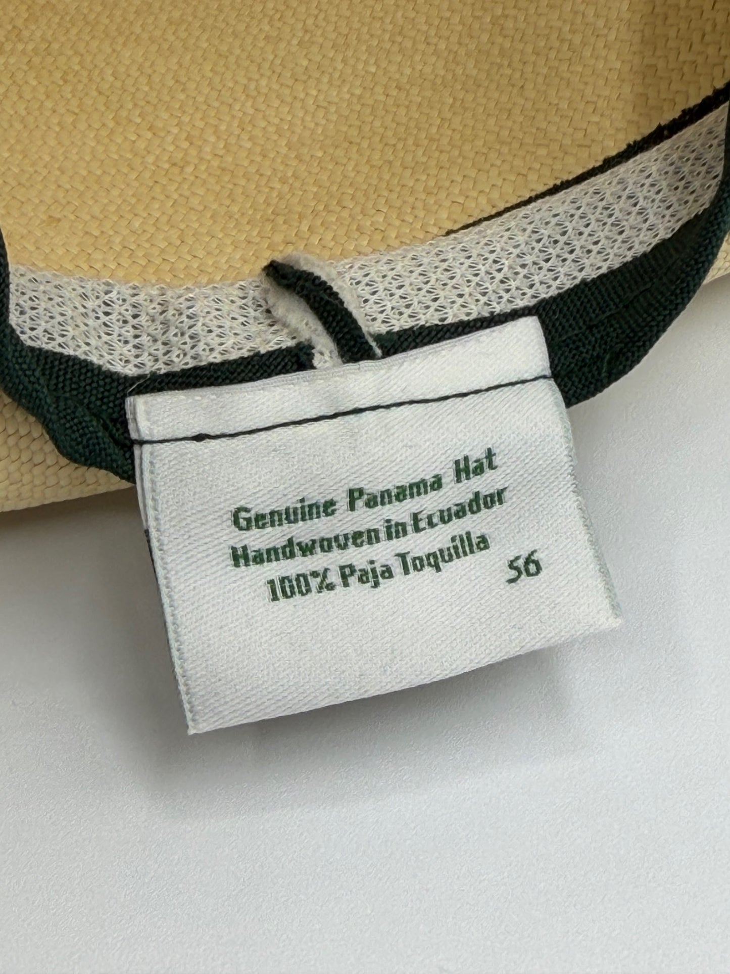 Rolex cappello panama panama hat beige