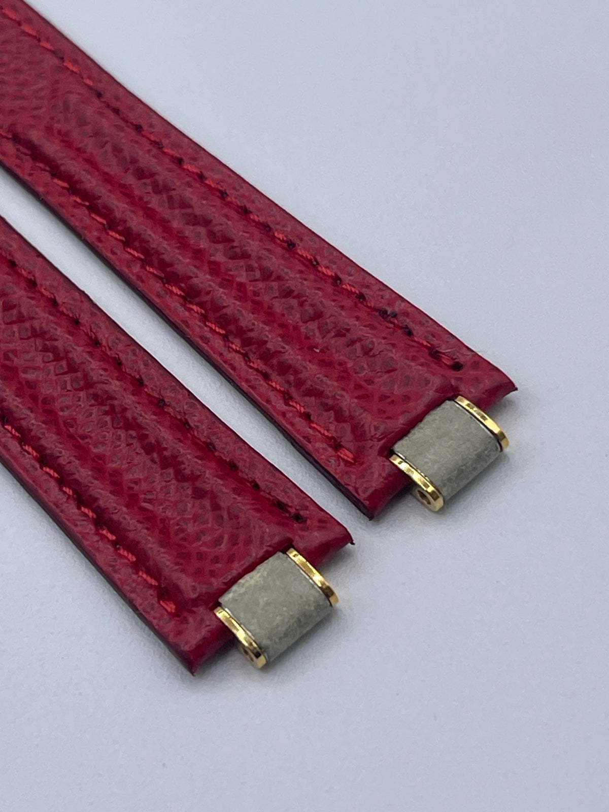 Cartier cinturino orologio vitello rosso red calf leather KD08E419 16/14mm