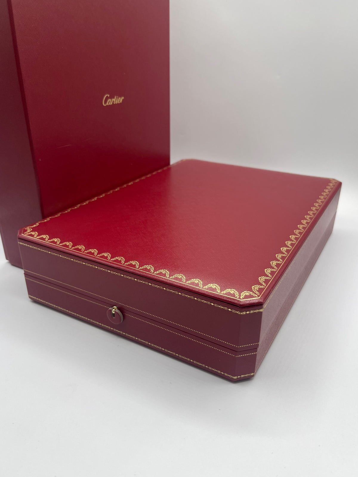 Cartier scatola collana rigida rigid necklace box ref. CRCO000415
