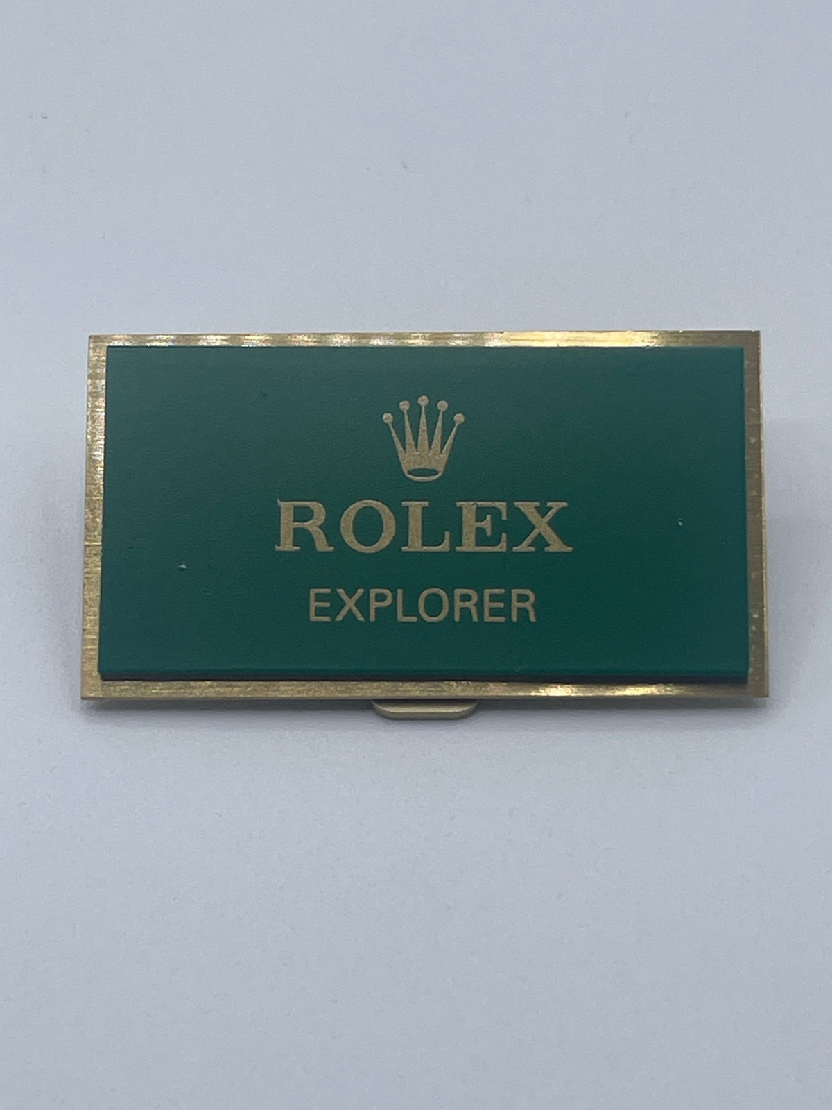 Rolex Explorer targa esposizione