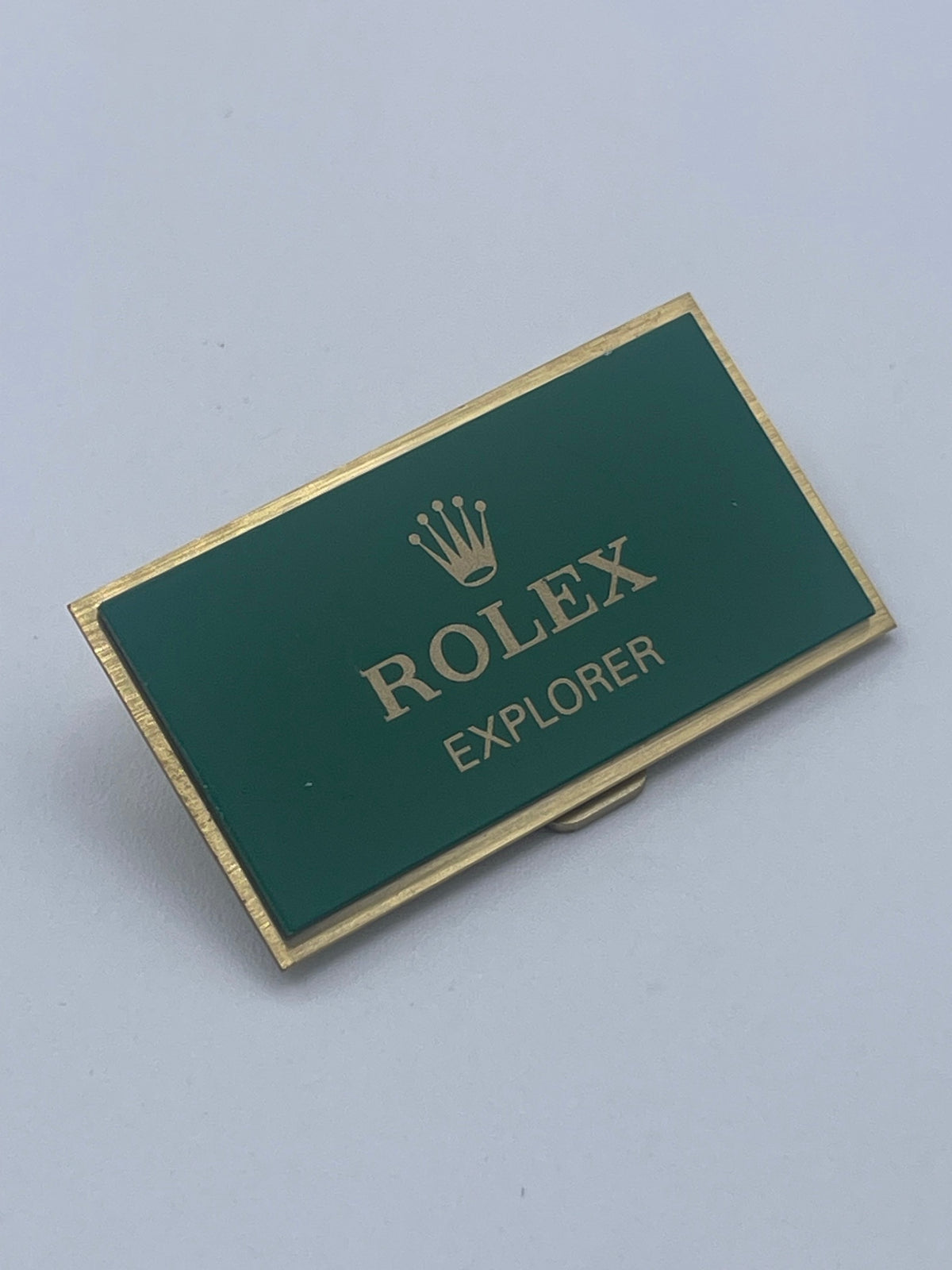 Rolex Explorer targa esposizione