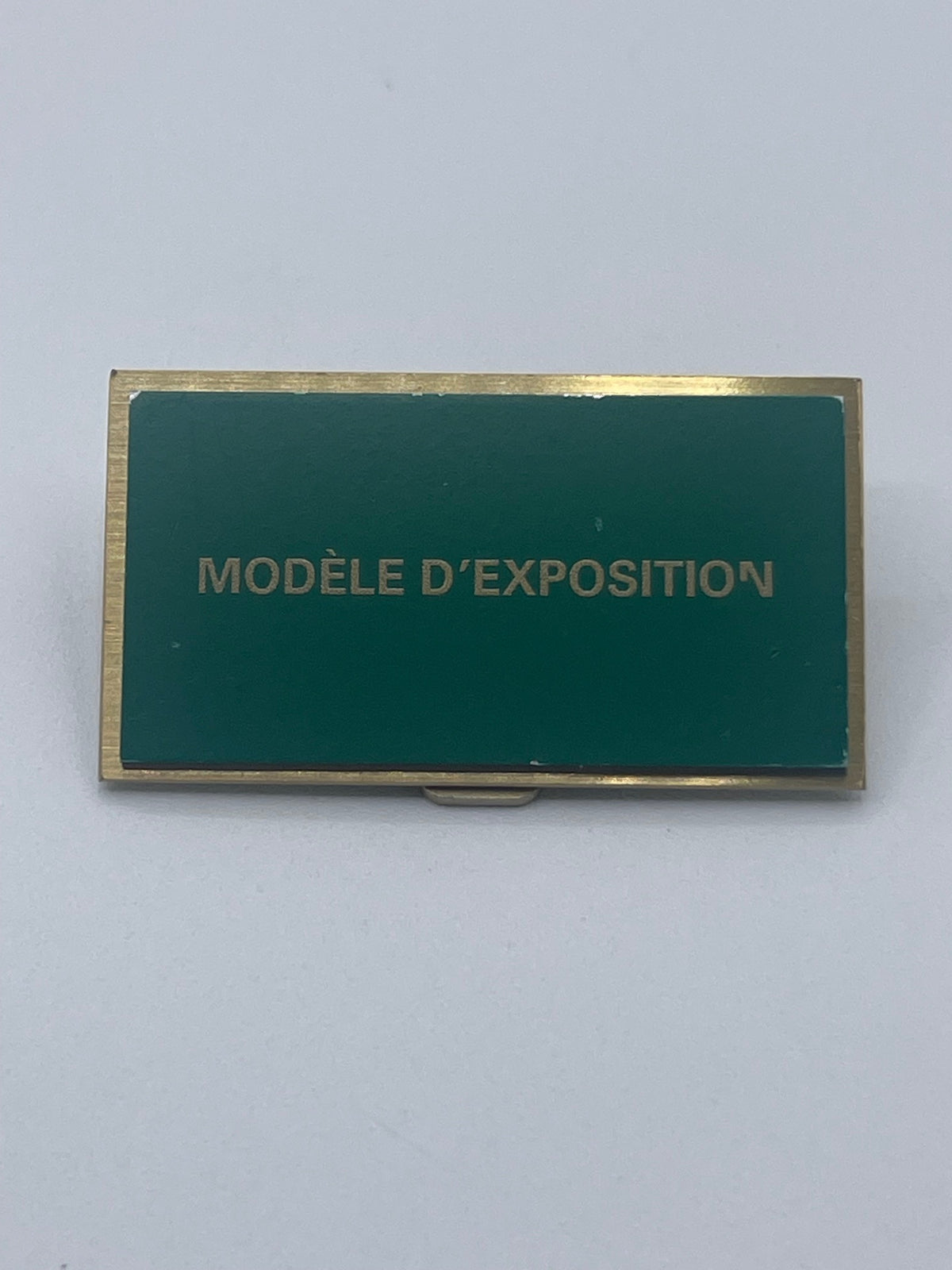 Rolex Modèle D'Exposition  targa esposizione