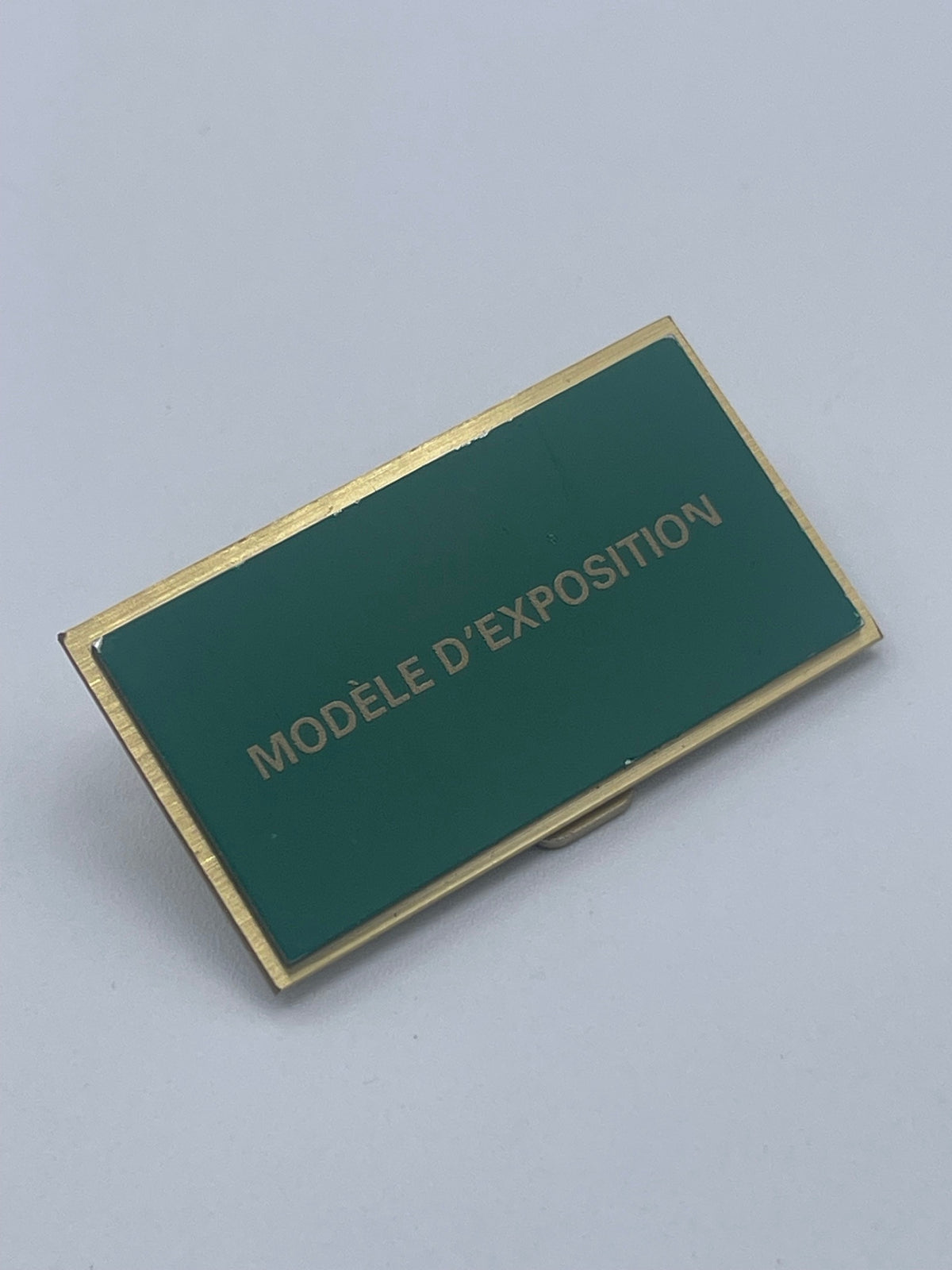 Rolex Modèle D'Exposition  targa esposizione