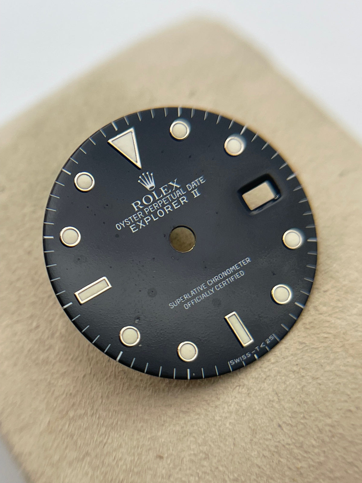 Rolex Explorer II 16570 quadrante nero black dial B13/16558-810-K1 cal 3185